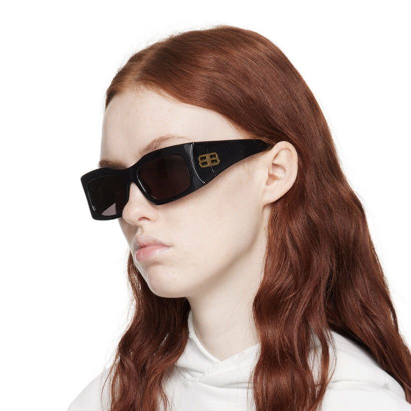 Balenciaga Balenciaga BB0291S Black/Gold Sunglasses Size ONE SIZE - 1 Thumbnail