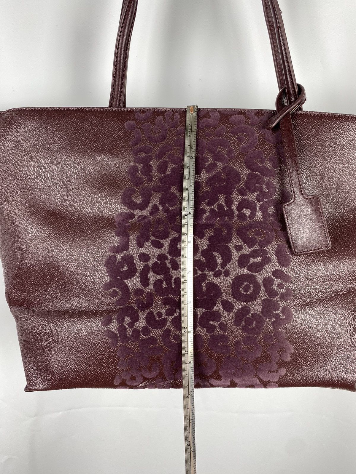 Cavalli Class Cavalli Class Large Tote Bag Bordeaux Size ONE SIZE - 10 Thumbnail