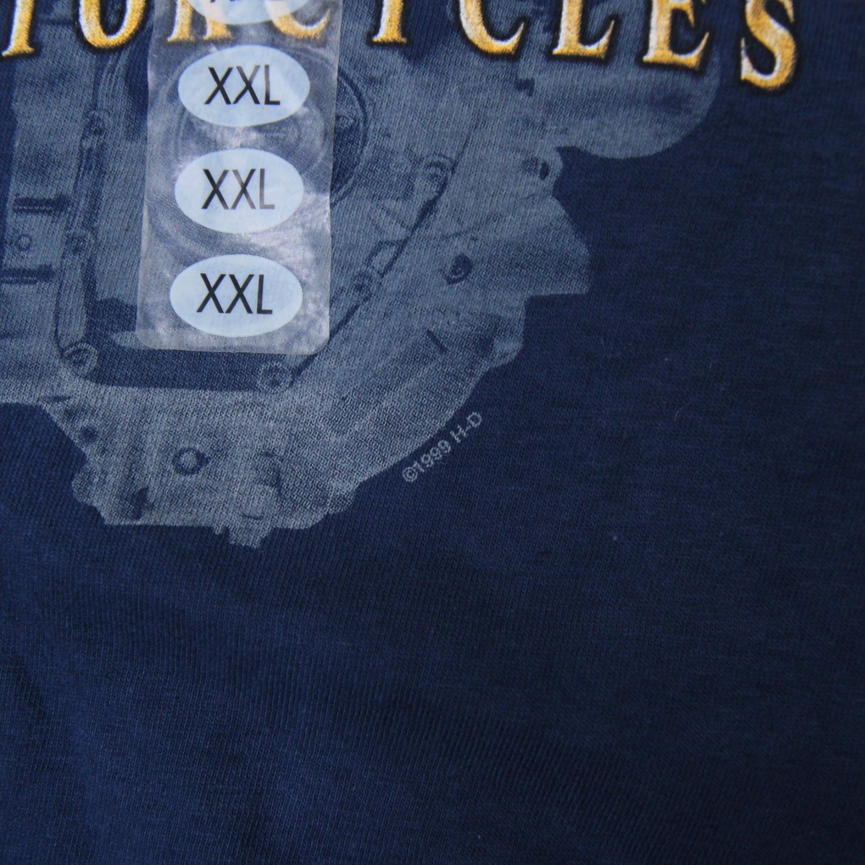 Harley Davidson VINTAGE Harley-Davidson Mens XXL Graphic T Shirt Blue NWT Size US XXL / EU 58 / 5 - 3 Thumbnail