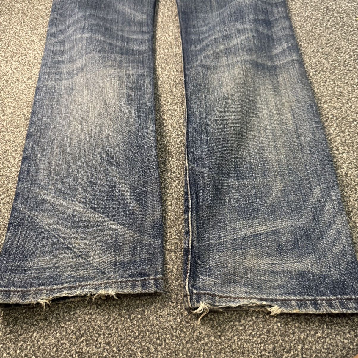 Beauty Beast Distressed Levis Cooper Thrashed Dirty Pants Size 29" - 6 Thumbnail