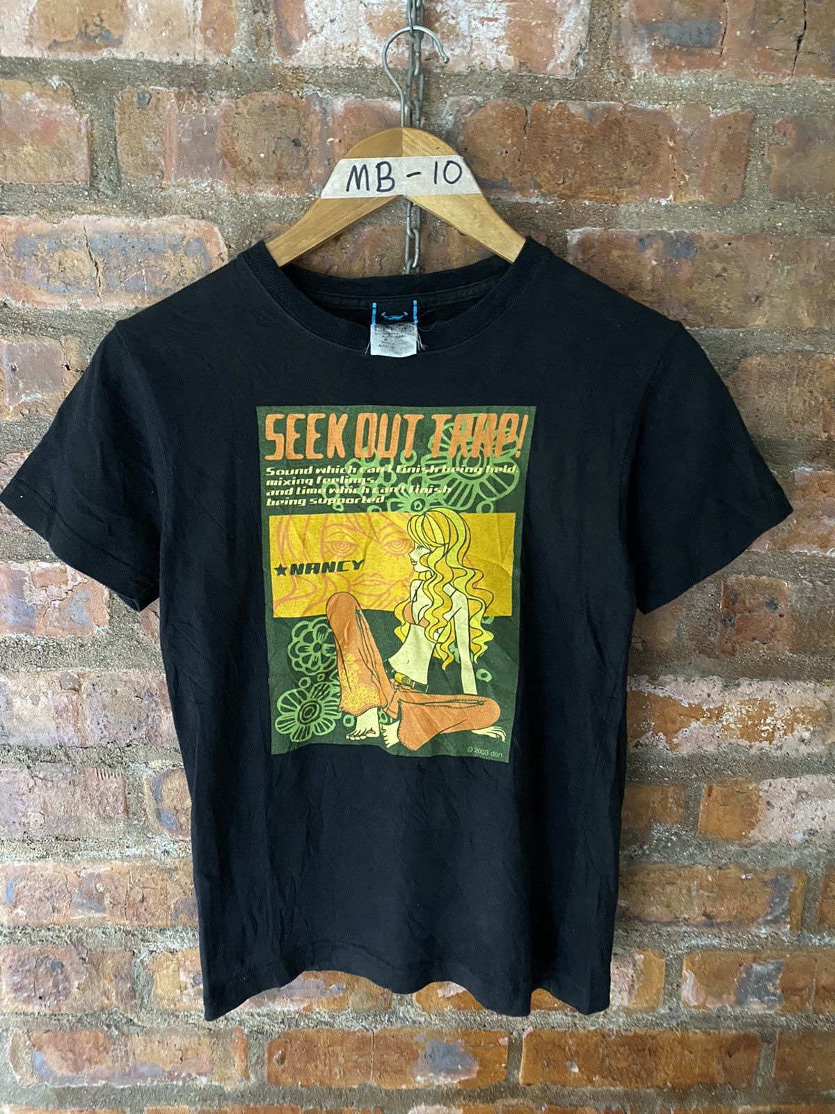 Hysteric Glamour SS2003 Seek Out trap Japan Nancy poem tee Size S / US 4 / IT 40 - 2 Thumbnail