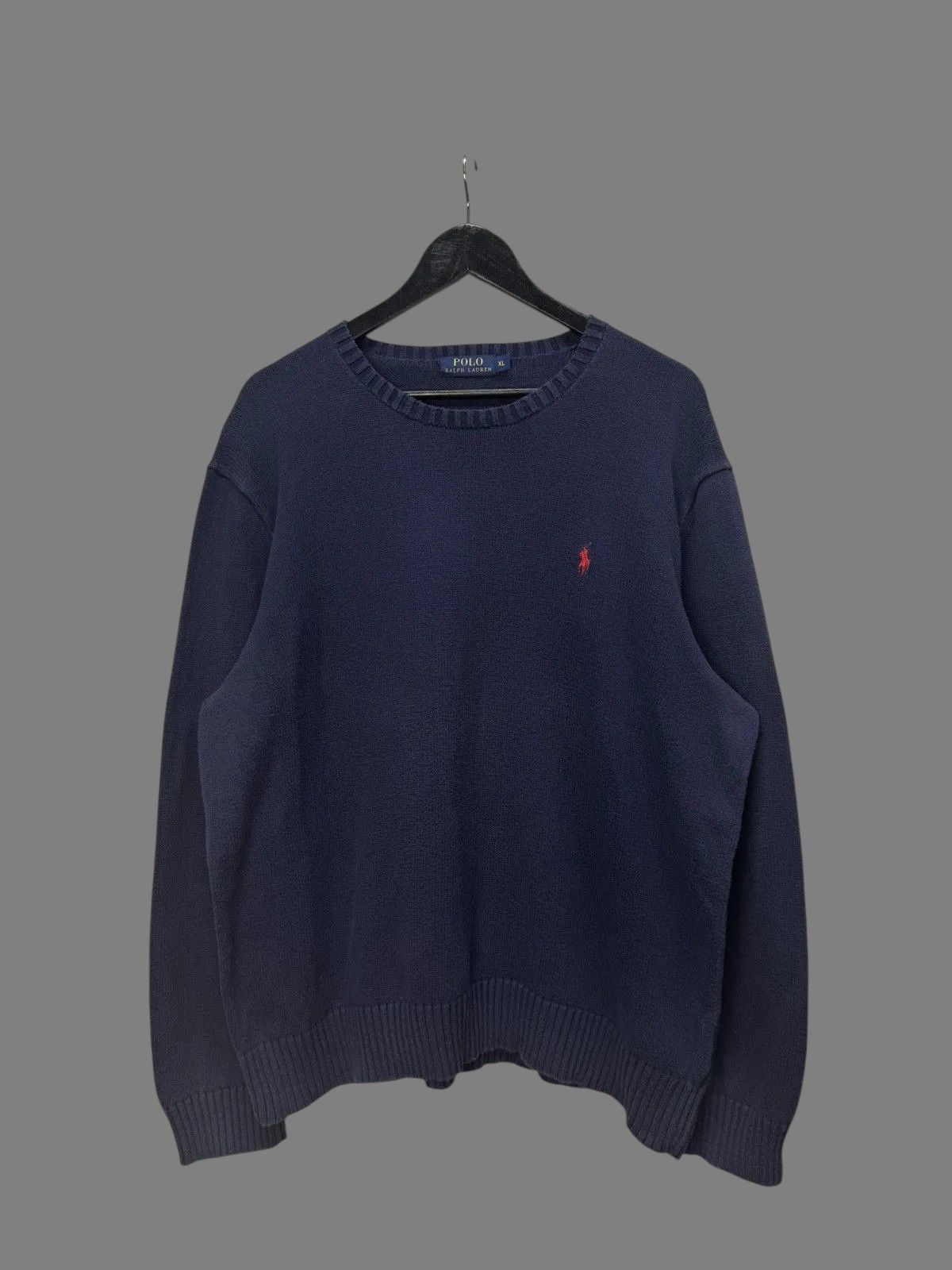 RRL Ralph Lauren Y2K Polo Ralph Lauren Vintage Sweater Navy RRL Sk8 Size US XL / EU 56 / 4 - 3 Thumbnail