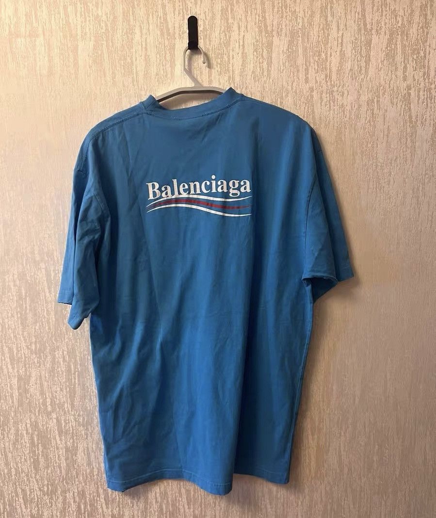 Balenciaga Balenciaga SS23 Logo Print Short Sleeve T-shirt Size US M / EU 48-50 / 2 - 1 Thumbnail