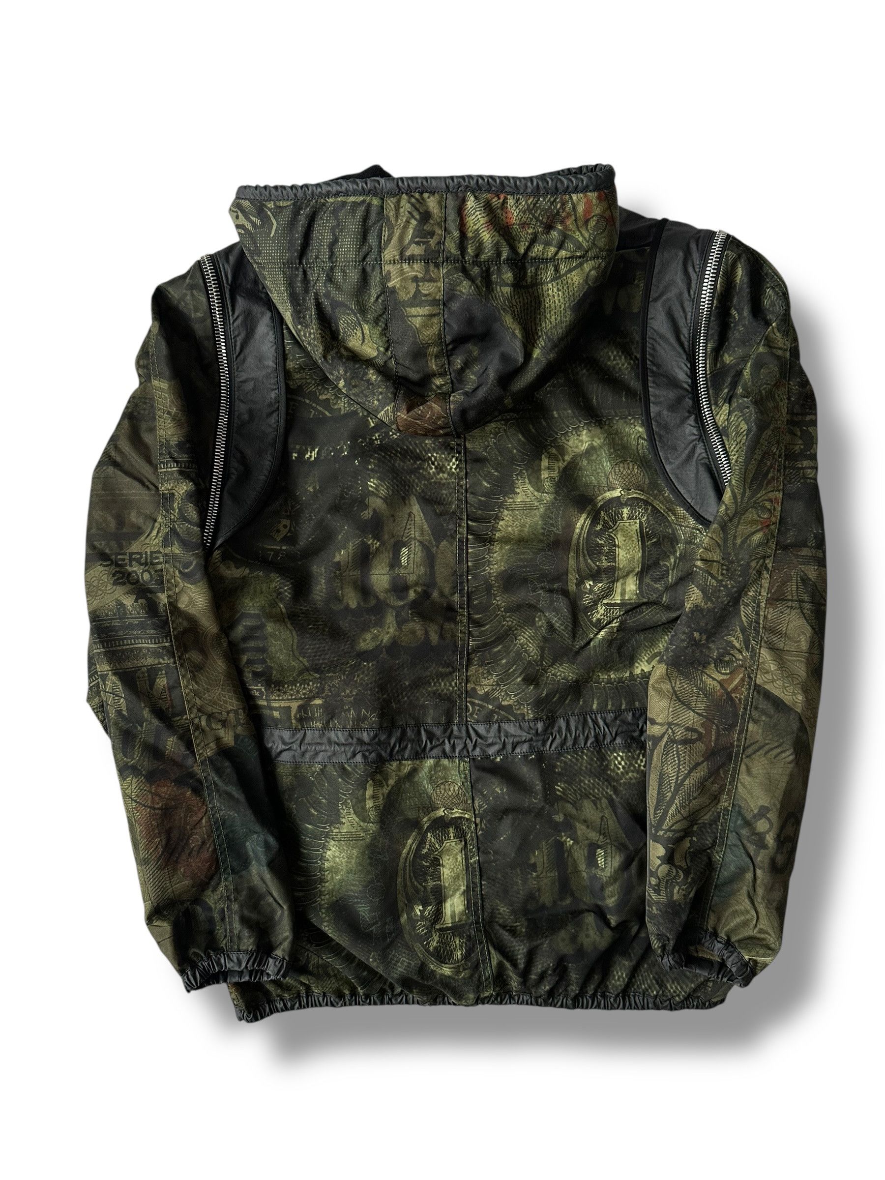 Givenchy SS17 Givenchy Dollar Bill Runway Nylon Jacket/Vest Tisci Era Size US XL / EU 56 / 4 - 4 Thumbnail