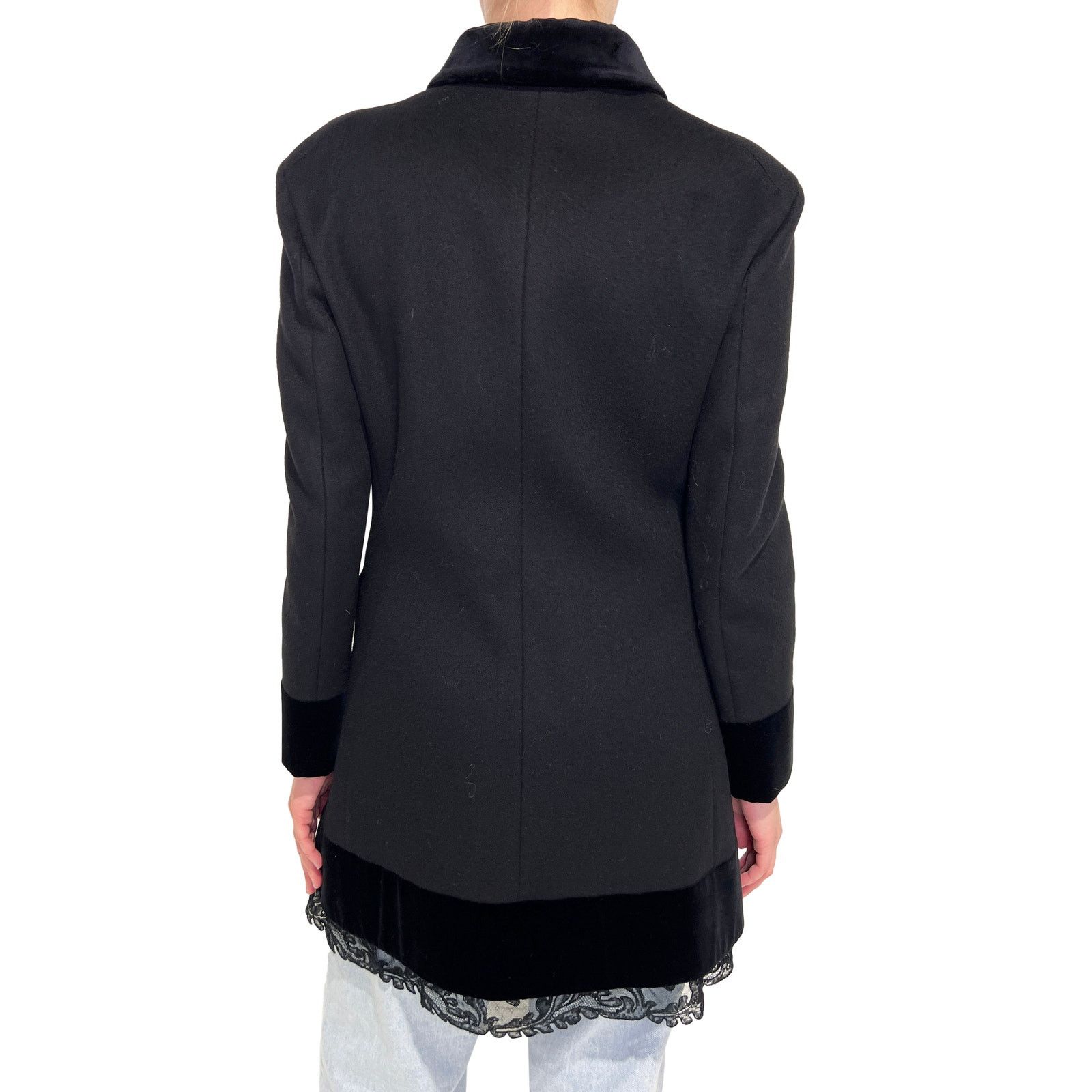 Gucci Black Coat Sz 44 Size L / US 10 / IT 46 - 3 Thumbnail