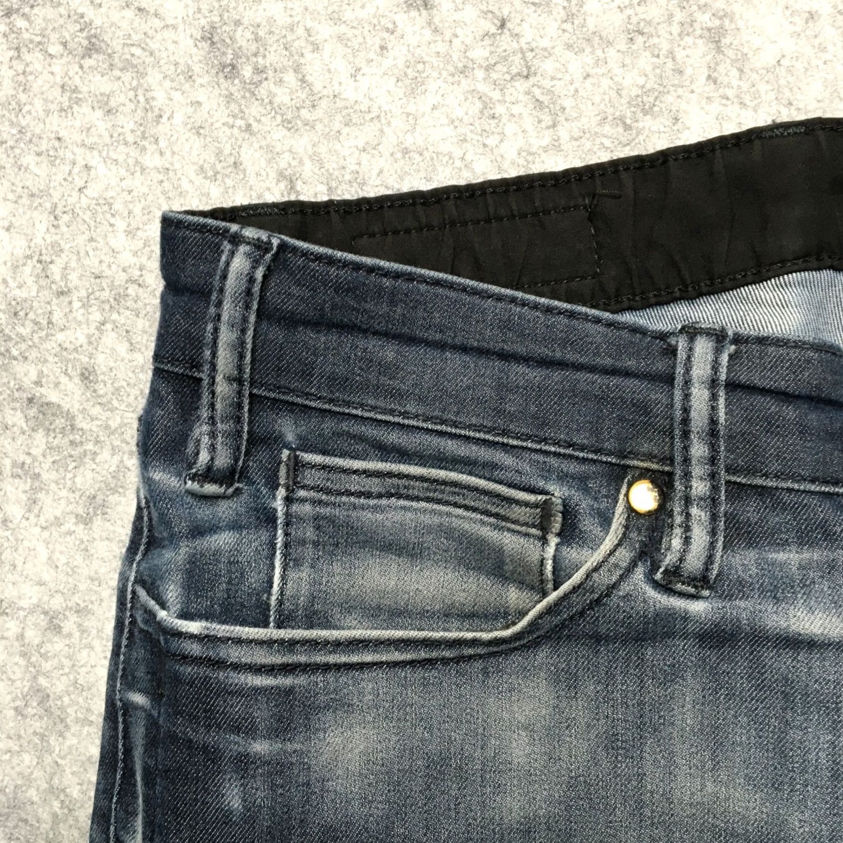 Vintage Swrve Slim Fit Jeans Mens 32x32 Blue Cordura Denim Durable Outdoor Pants Cycle Jeans Size US 32 / EU 48 - 5 Thumbnail