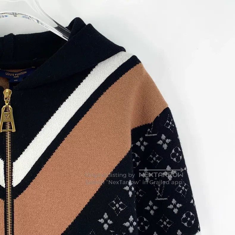 Louis Vuitton Louis Vuitton Color-block striped logo, full-print sheepsk Size US XS / EU 42 / 0 - 3 Thumbnail