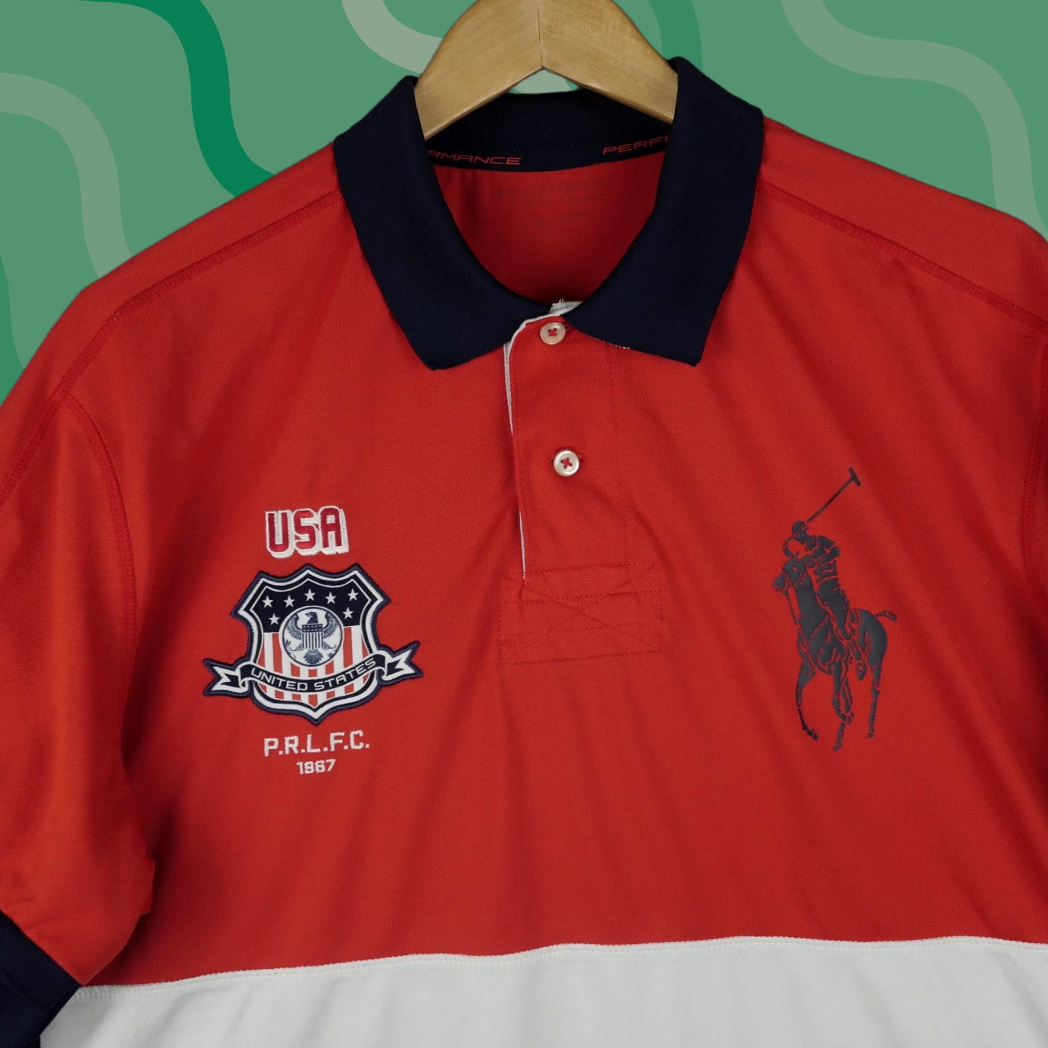POLO Ralph Lauren BARCELONA ポロシャツ L $_57.JPG?set_id=880000500F