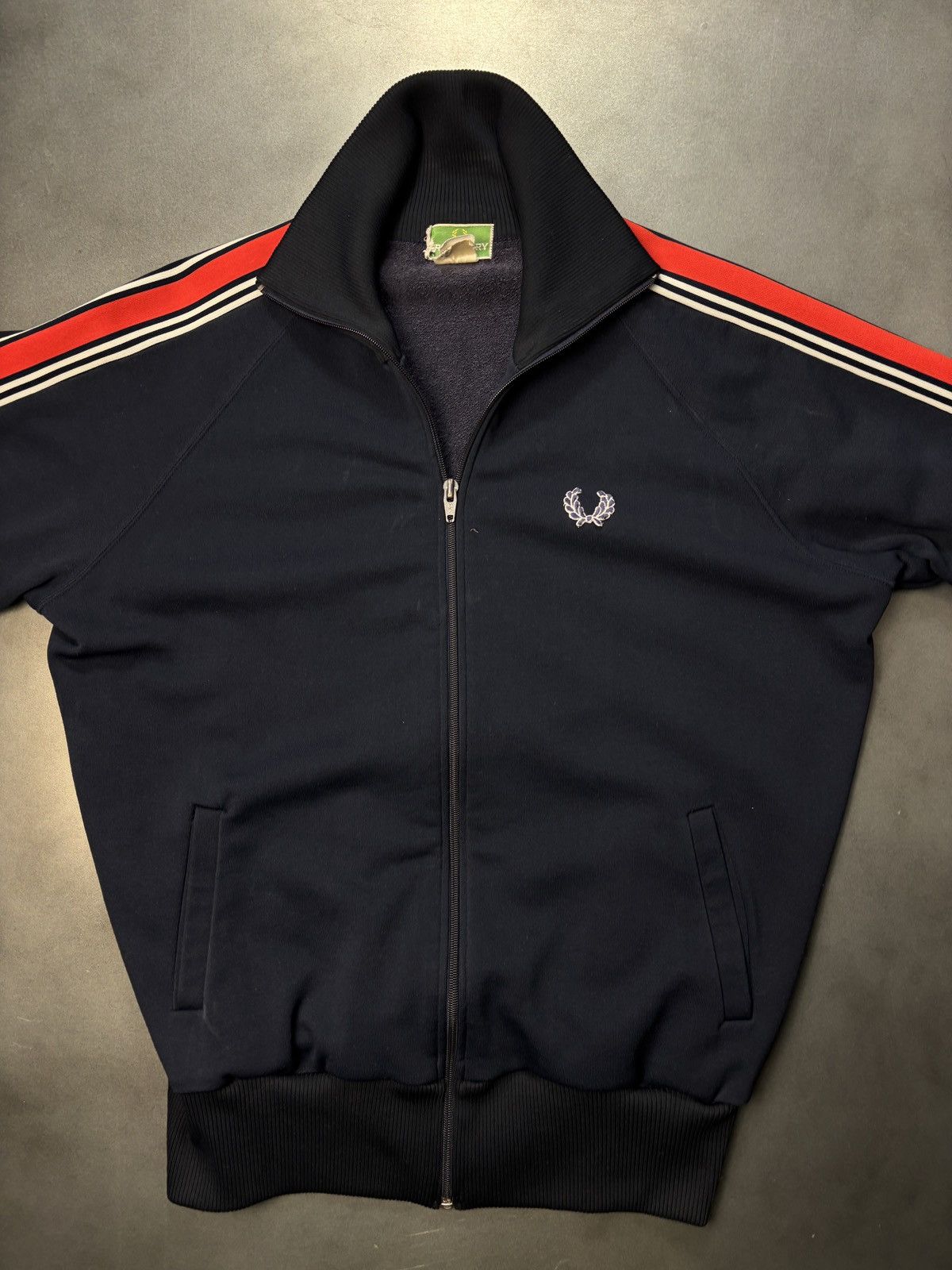 Fred Perry × Vintage Vintage Fred Perry Track Suit Top Made in Japan Sport Turtle Size US S / EU 44-46 / 1 - 12 Thumbnail
