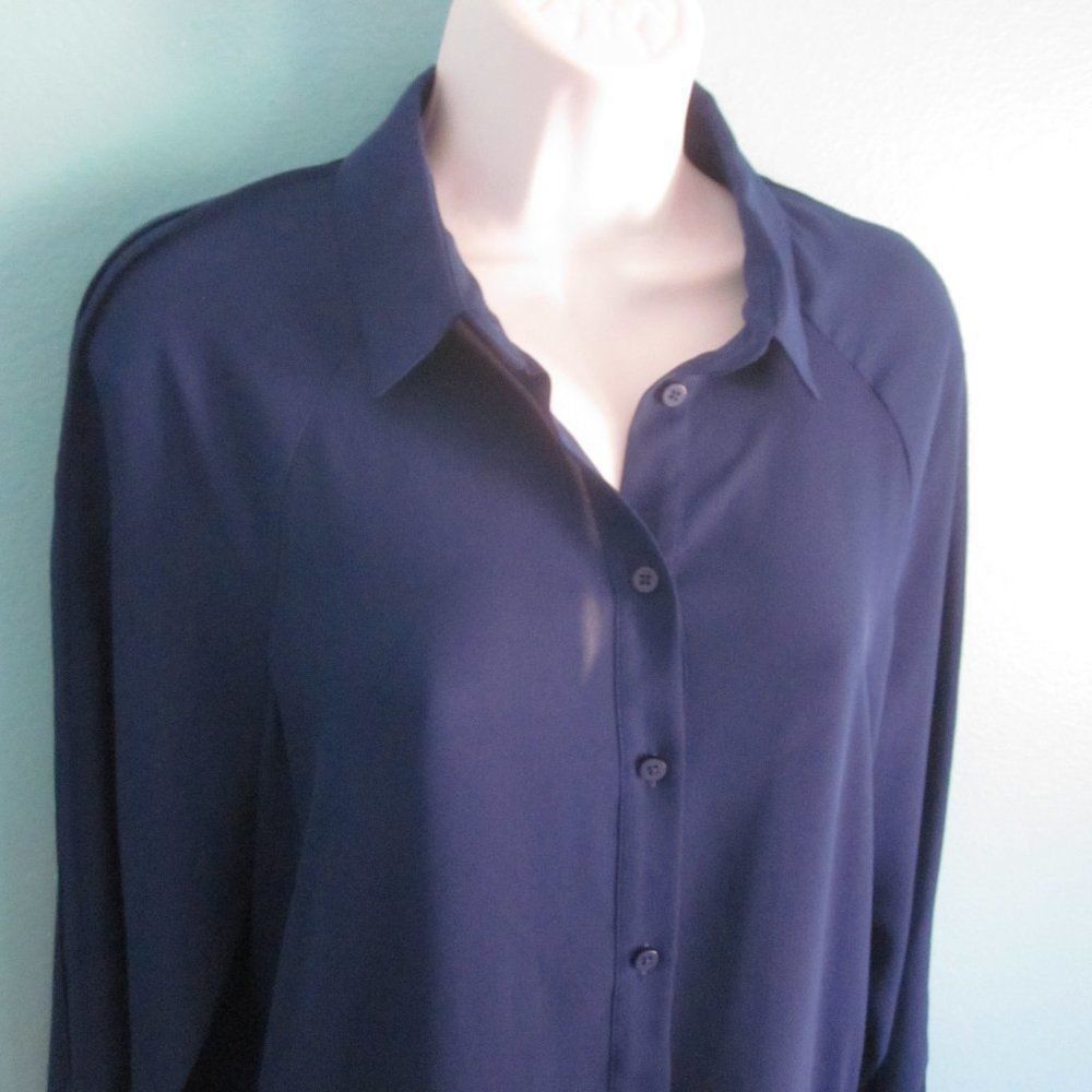 The Kooples The Kooples Sport Blue Blouse Size M / US 6-8 / IT 42-44 - 11 Thumbnail