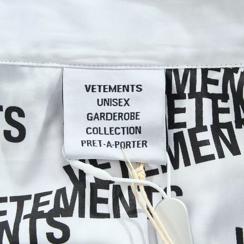 Vetements Vetements Gender-neutral All-over Print Casual Shirt Size US M / EU 48-50 / 2 - 5 Thumbnail