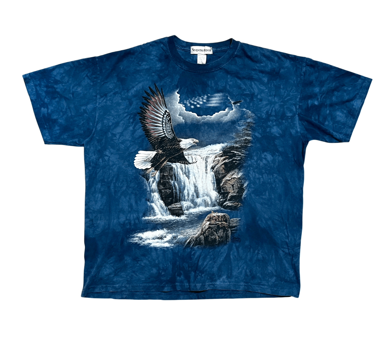 Other The-Mountain Y2K Eagle Seventh Ave Tie-Dye Graphic T-Shirt Size US XL / EU 56 / 4 - 1 Thumbnail