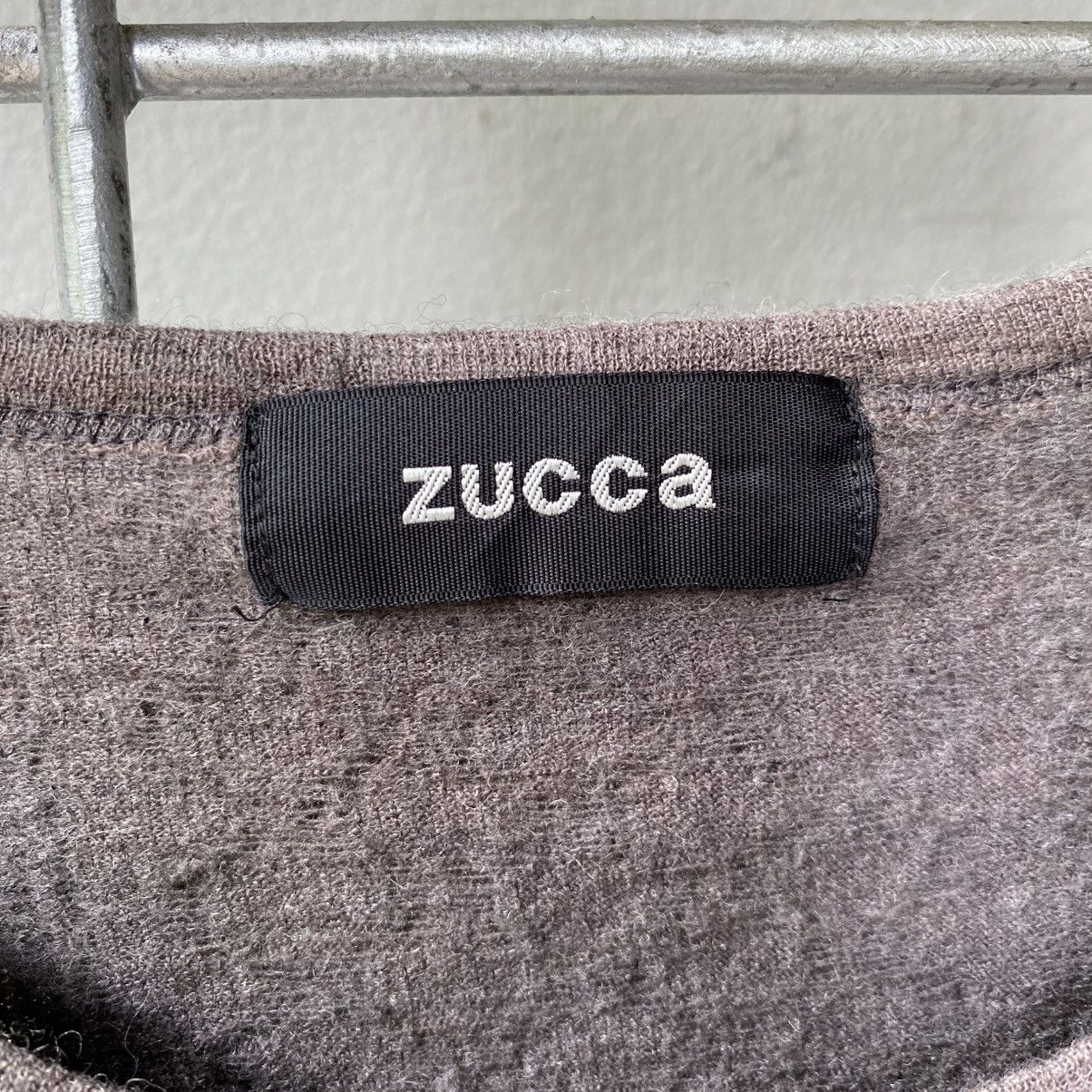 Zucca ZUCCA Brown Textured Knit Pullover Sweater Size M / US 6-8 / IT 42-44 - 9 Thumbnail