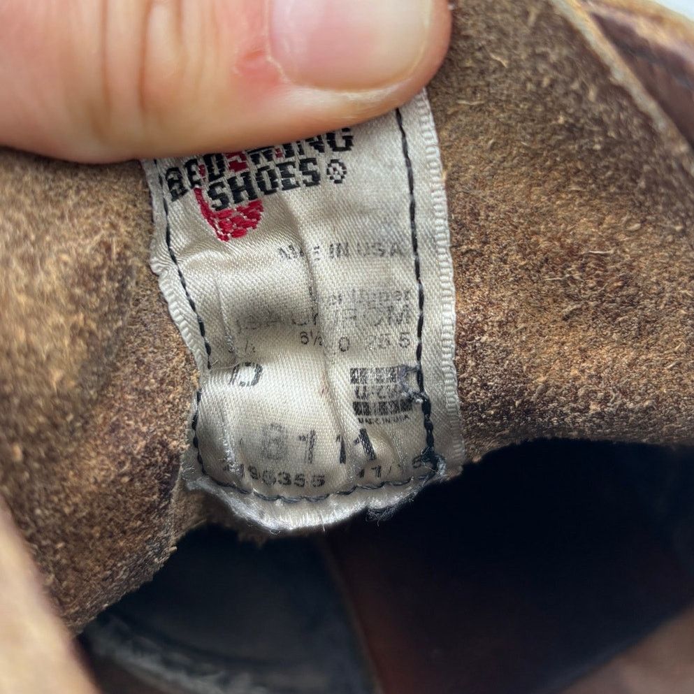 Red Wing Red Wing 8111 Heritage Iron Ranger 6" Work Boots Men's 7.5D Size US 7.5 / EU 40-41 - 8 Thumbnail