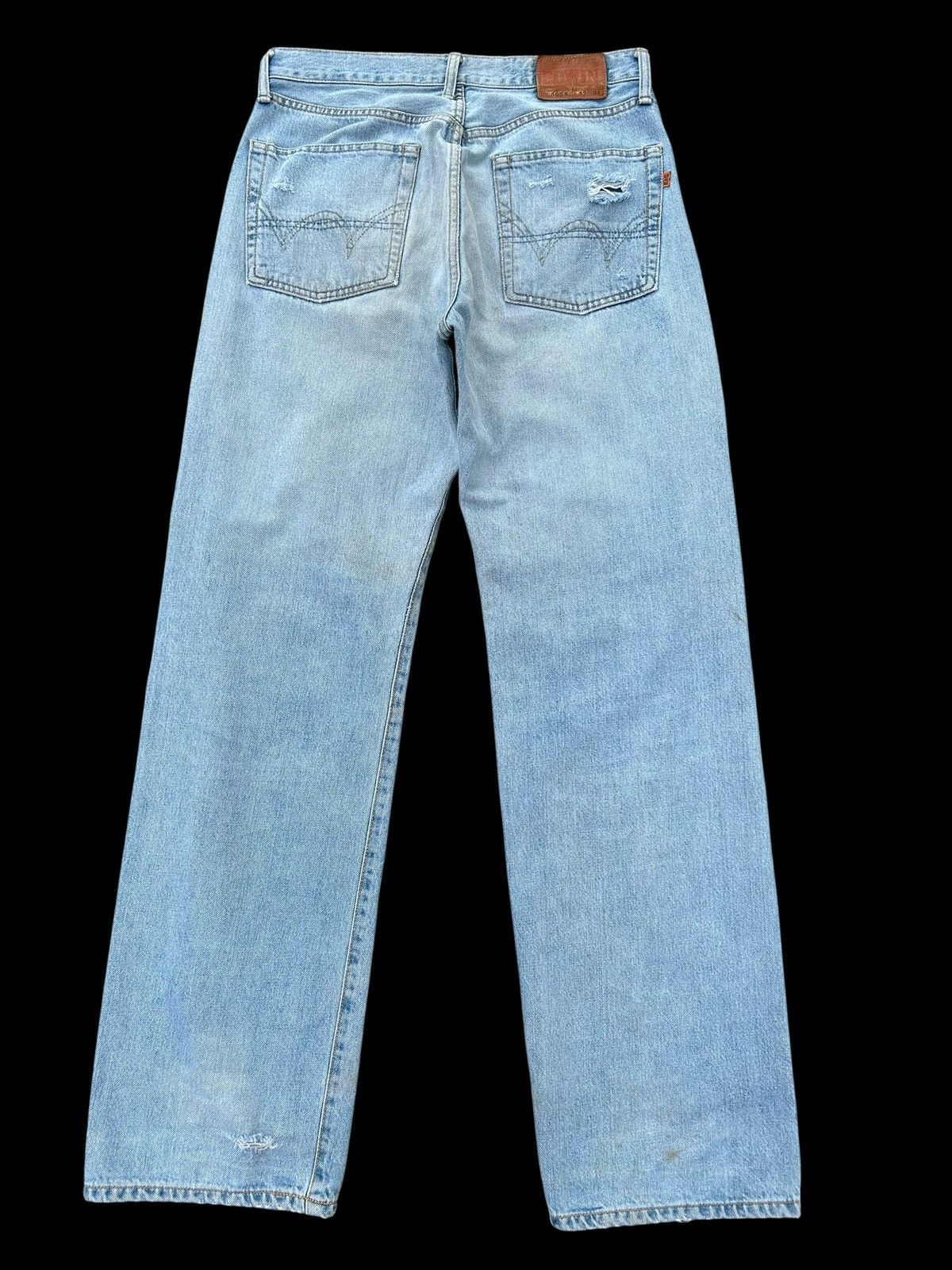 Kapital Vintage Edwin 505X Selvedge Distressed Baggy Denim Jeans Size US 32 / EU 48 - 13 Thumbnail