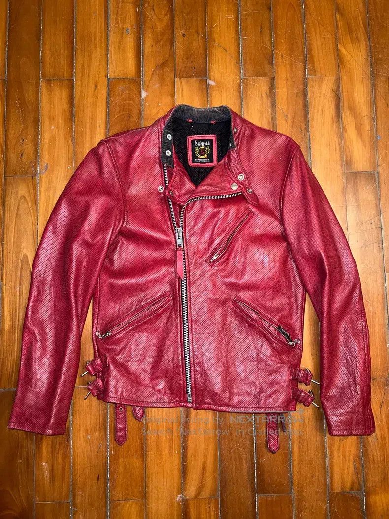 Other Classic motorcycle vintage leather jacket Size US M / EU 48-50 / 2 - 1 Thumbnail