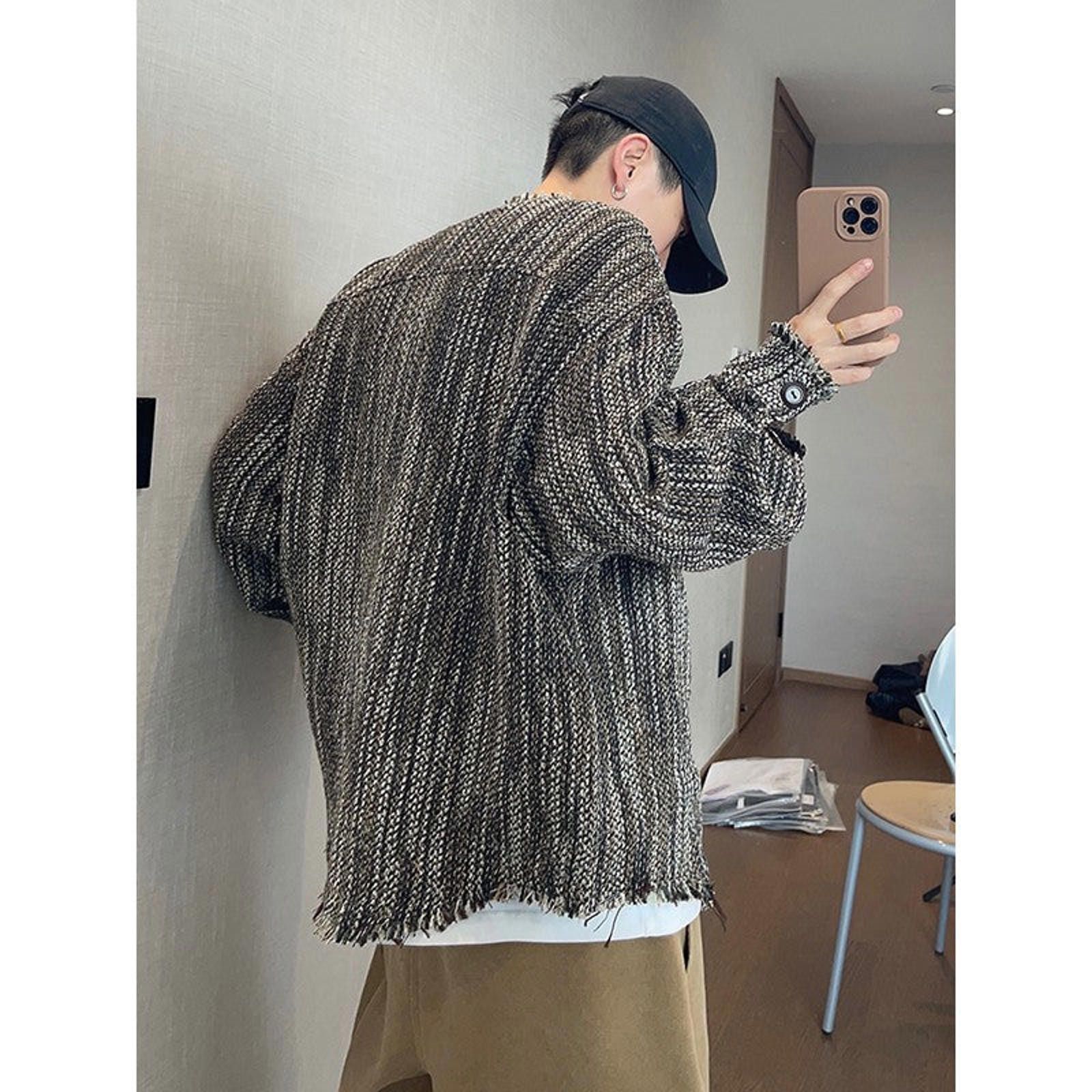 Vintage Oversized Knit Button-Up Cardigan Size US M / EU 48-50 / 2 - 4 Thumbnail