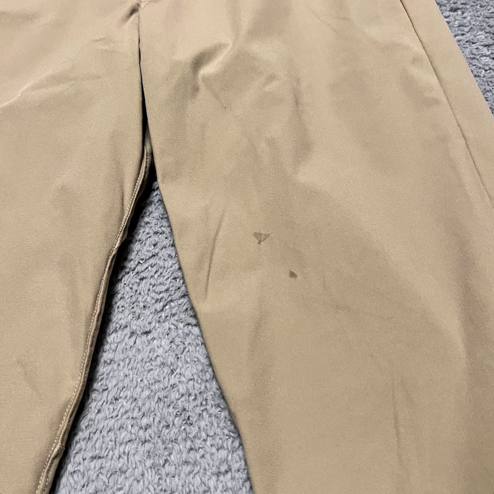 Lululemon Lululemon Commission Pants Mens 32 x29.5 Tan Slim Fit Warpstreme M5439S Beige Chino Inseam 29in Mens Size US 32 / EU 48 - 3 Thumbnail