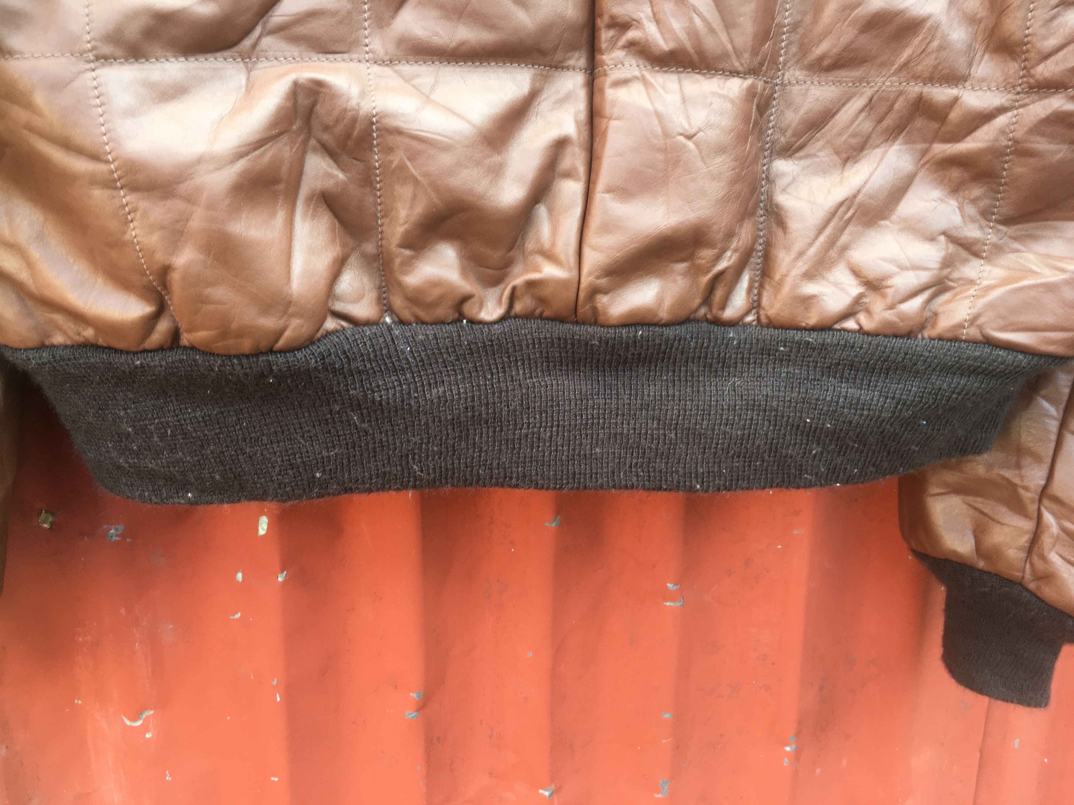 Schott VTG Rare Schott NYC BROWN Bomber leather jacket sz USA 44 Size US L / EU 52-54 / 3 - 8 Thumbnail