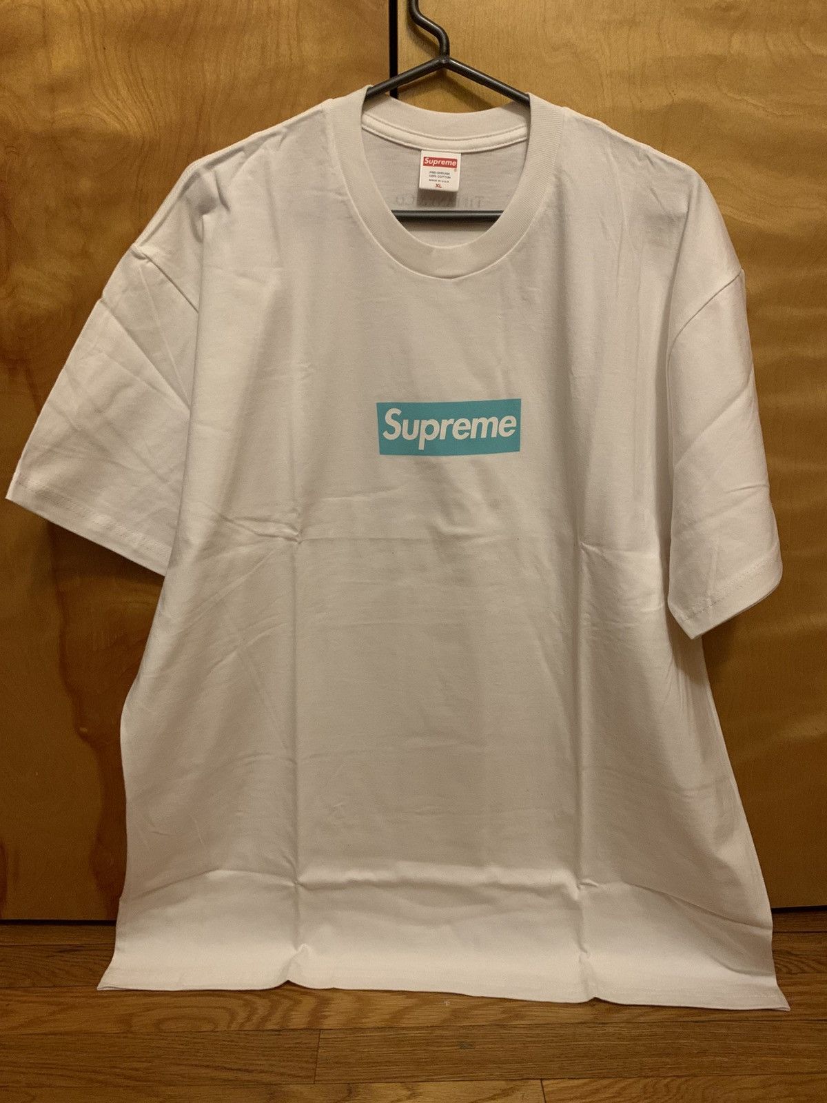 Supreme × Tiffany & Co. Supreme Tiffany & Co. Box Logo Tee Size XL Size US XL / EU 56 / 4 - 5 Thumbnail