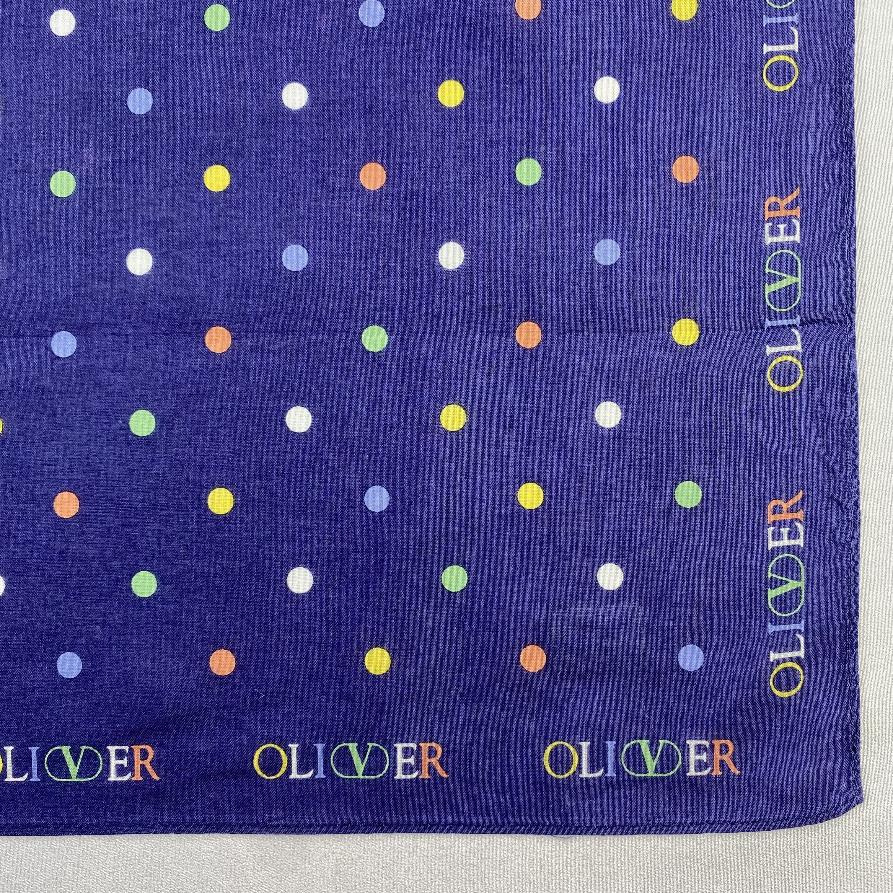 Vintage Oliver Handkerchief / Neckerchief / Bandana-P649 Size ONE SIZE - 3 Thumbnail