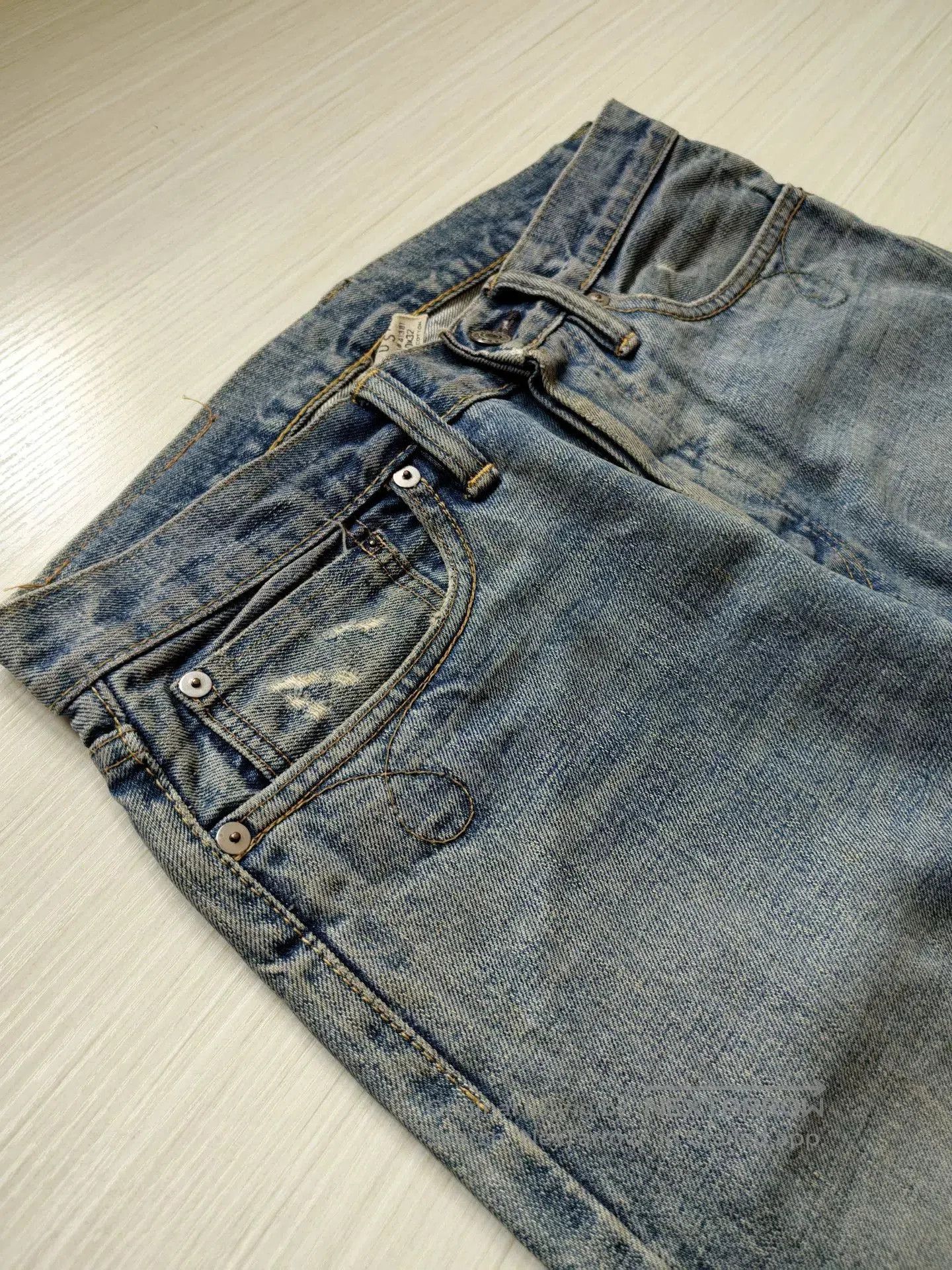 RRL Ralph Lauren RRL Slim Bootcut Denim Jeans. Size US 30 / EU 46 - 5 Thumbnail