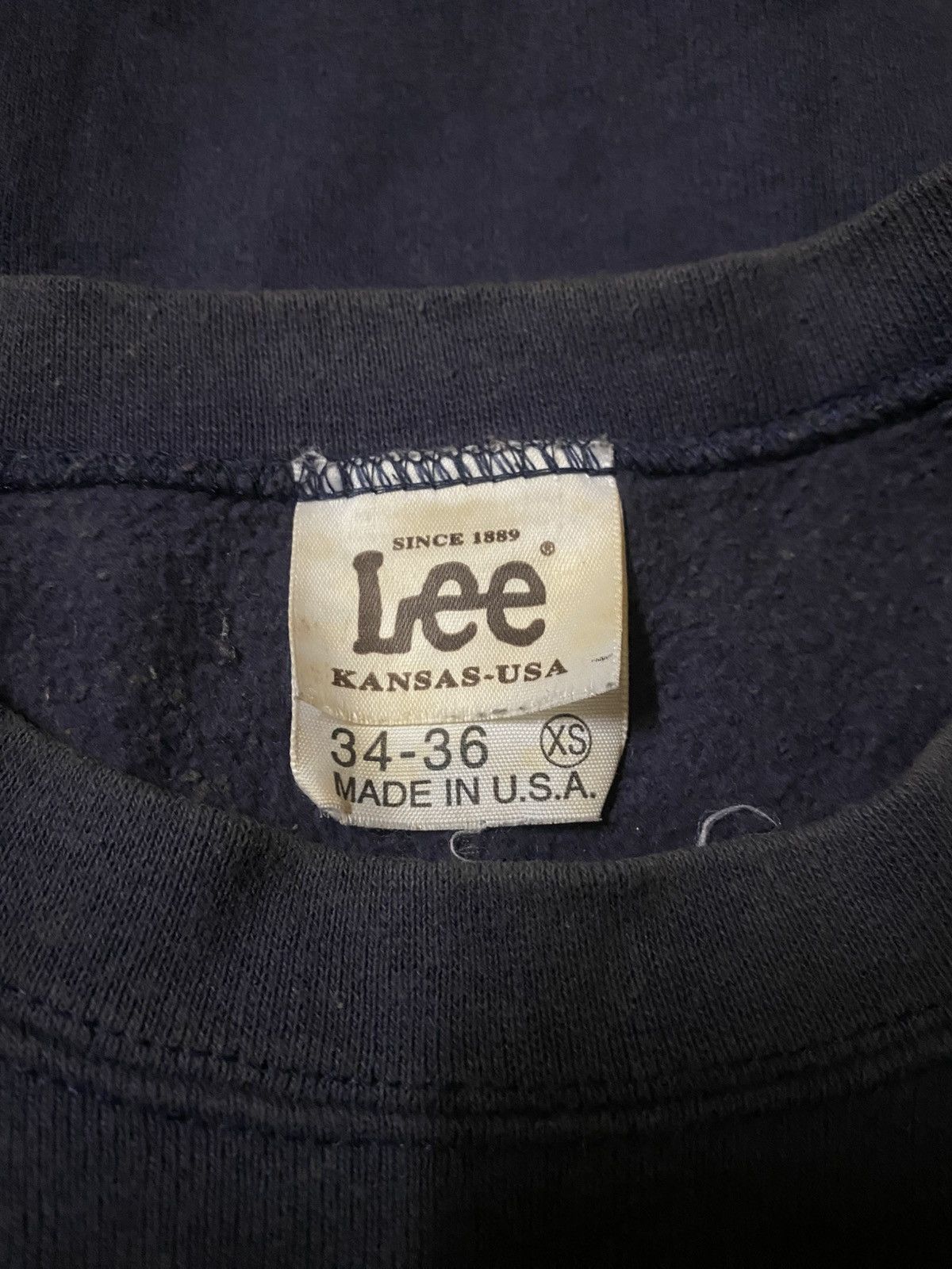 Lee Vintage 90s Iconic Buddy Lee Printed Sweatshirt Size US XS / EU 42 / 0 - 4 Thumbnail