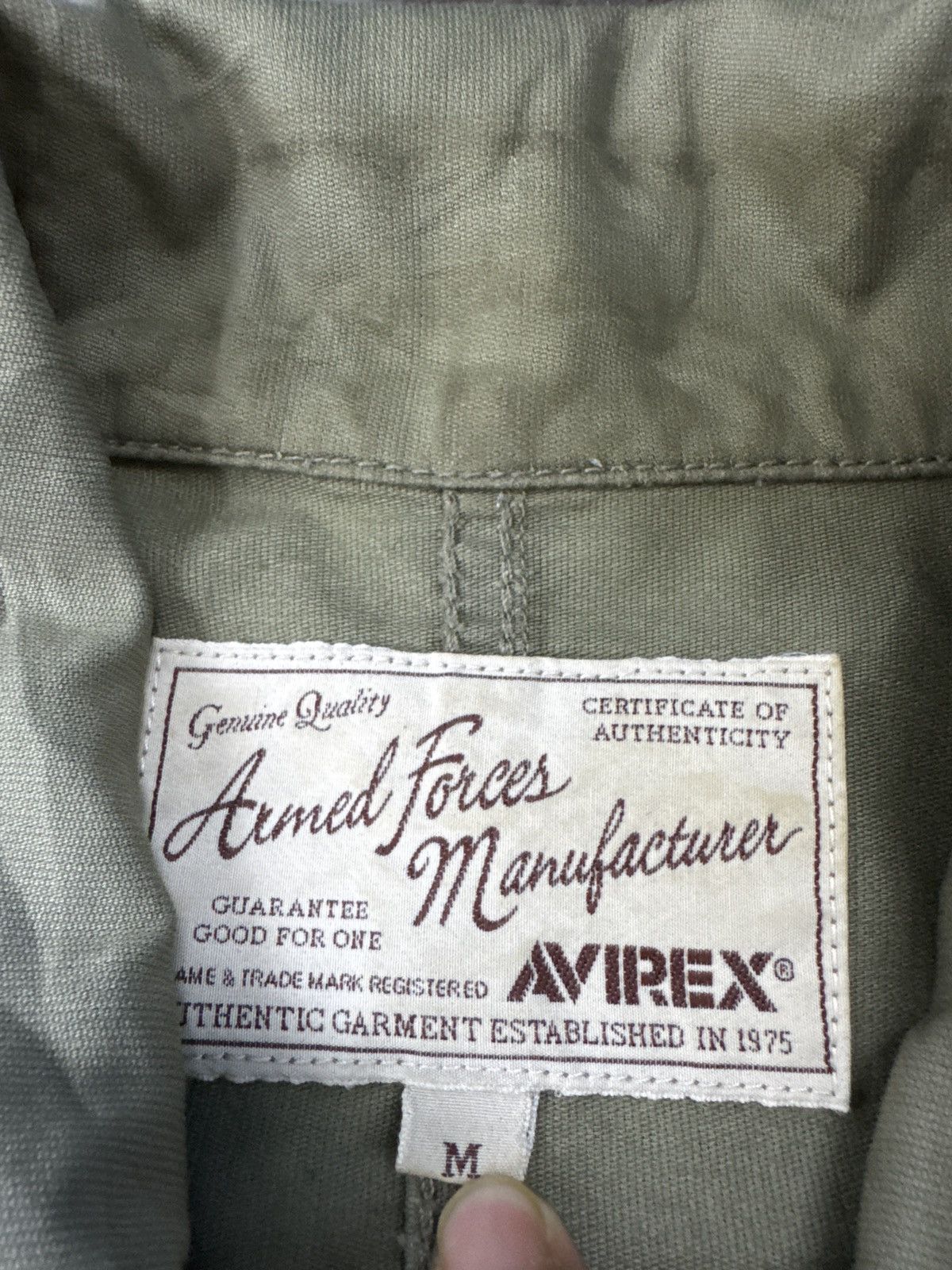 Avirex Vintage Avirex Tactical Utility Jacket Military Multi Pocket Size US M / EU 48-50 / 2 - 12 Thumbnail