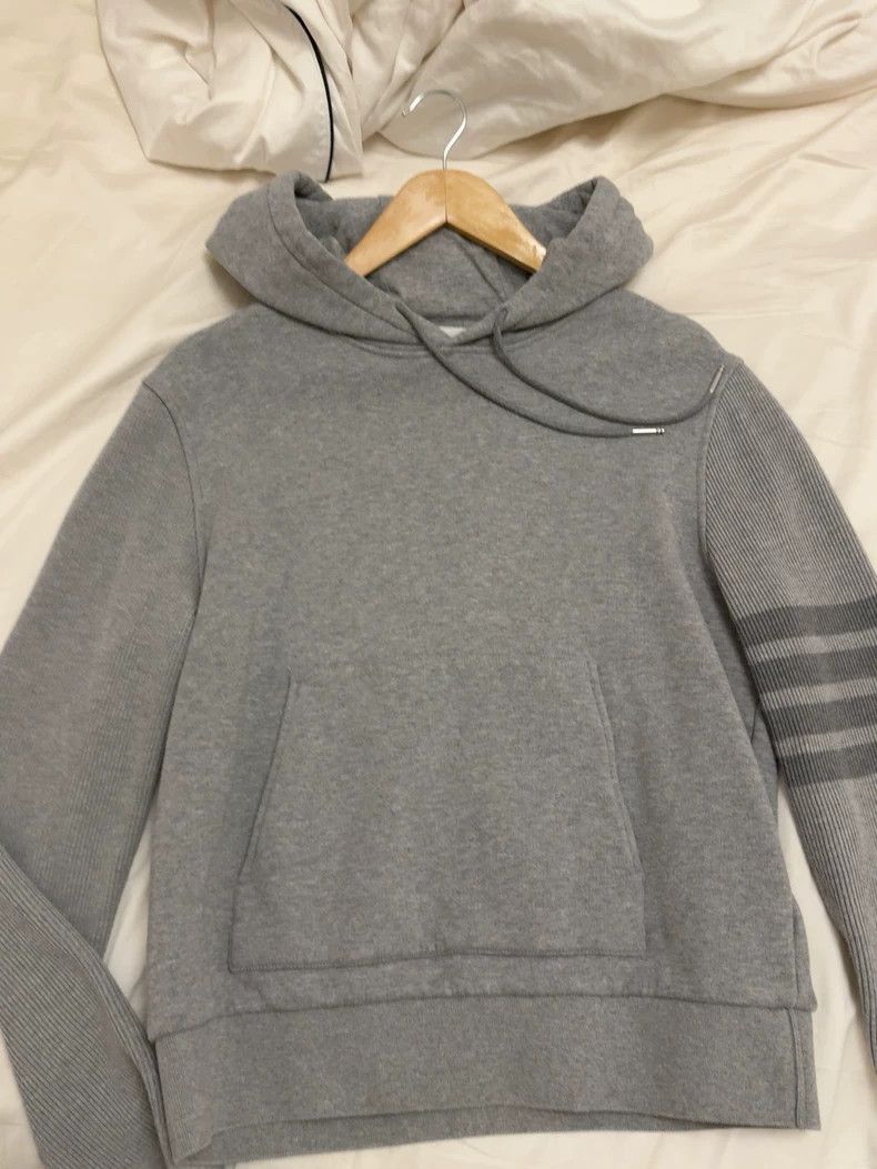 Thom Browne Paneled Sleeve Hoodie