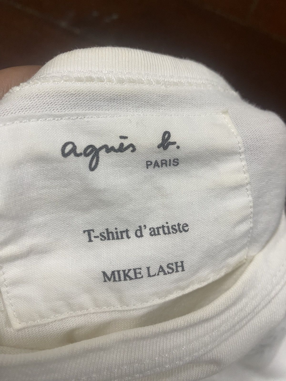 agnes b. Agnes B Shirt artiste mike lash art Size US M / EU 48-50 / 2 - 7 Thumbnail