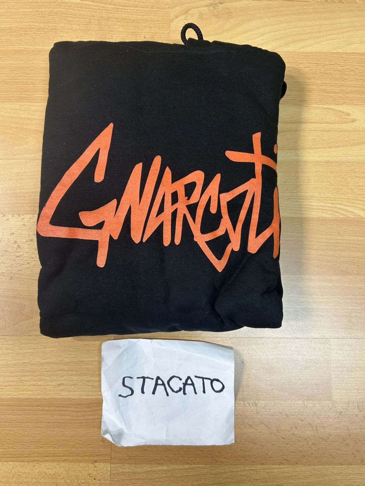 Gnarcotic × Rap Tees Gnarcotic Lil Gnar Logo Hoodie Black/Orange Size US S / EU 44-46 / 1 - 3 Thumbnail