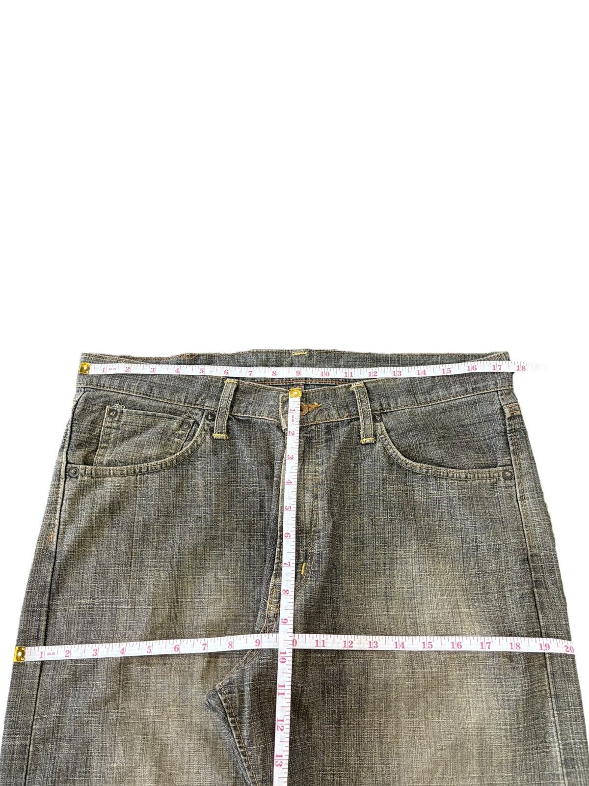 Edwin Vintage Edwin 505zx Selvedge Mud Wash Baggy Jeans Size US 35 - 12 Thumbnail