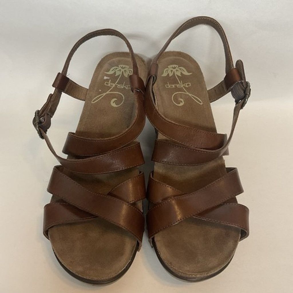 Dansko Dansko Frida Criss Cross Straps Wedges Womens EU40/US9-9.5 Size US 9 / IT 39 - 5 Thumbnail