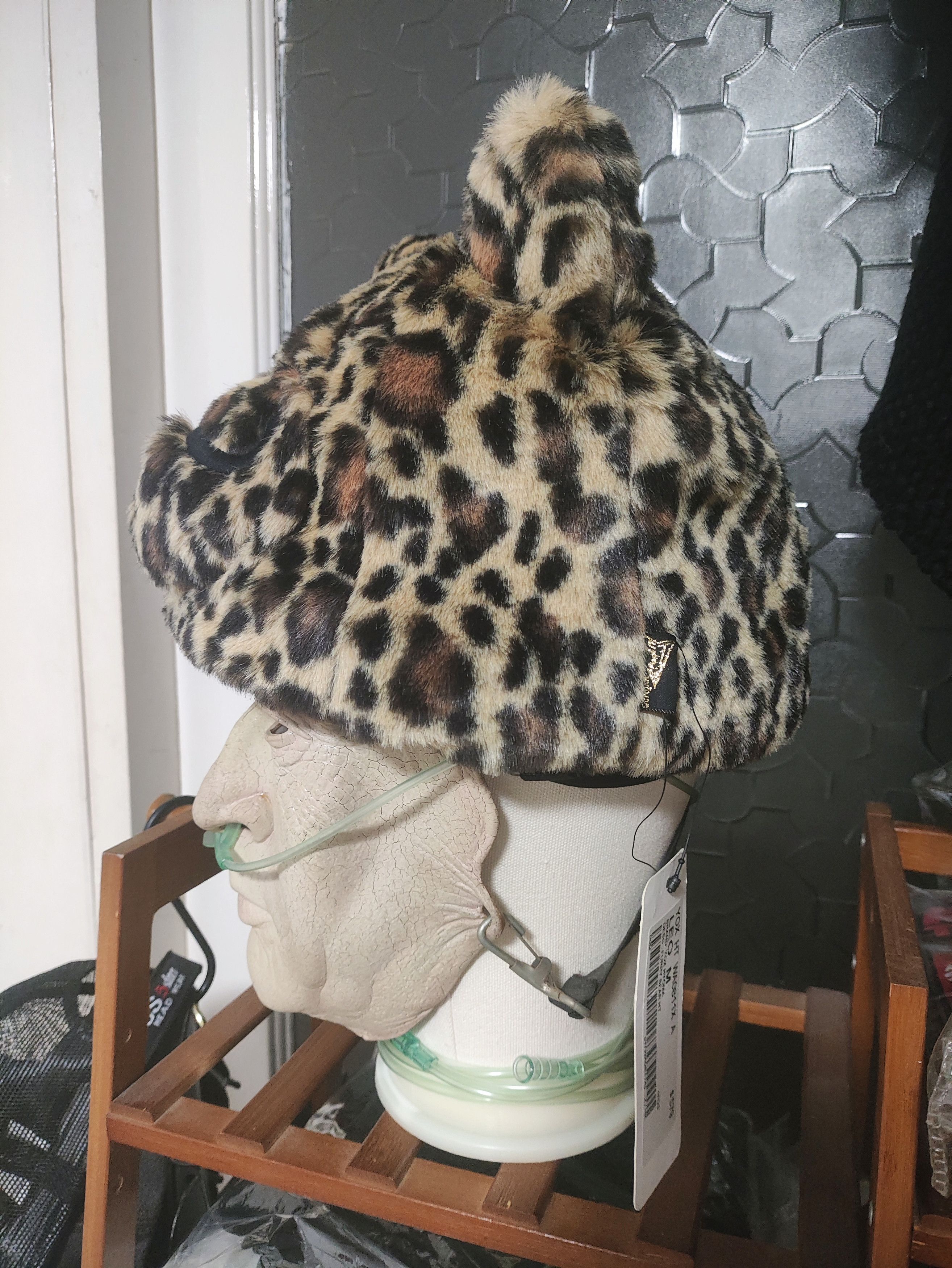 20471120 hyoma leopard cat hat Size ONE SIZE - 2 Thumbnail