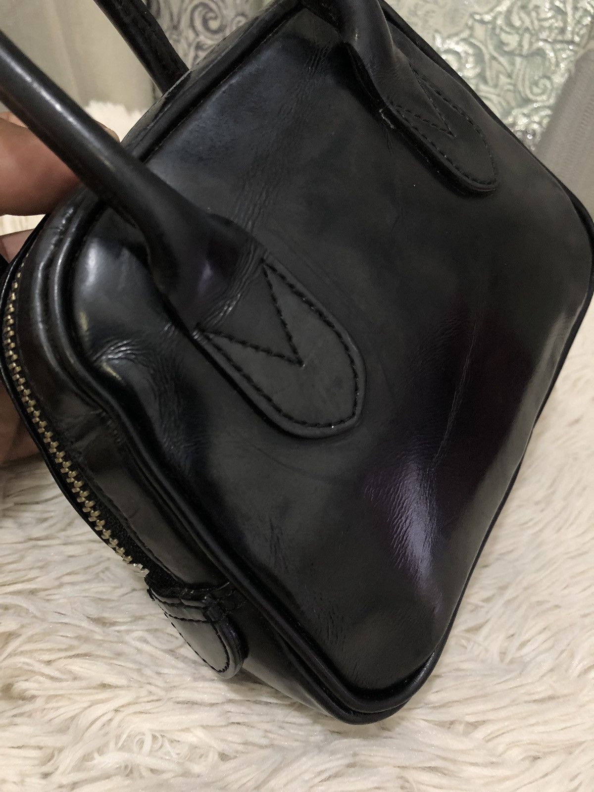 Comme des Garcons × Designer COMME des GARCONS Mini Leather Handbag Size ONE SIZE - 11 Thumbnail
