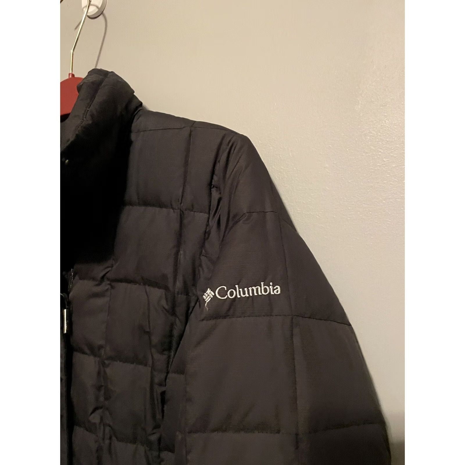 Vintage Columbia Women’s Jacket Puffer Insulated Omni-Heat Black Mid-Length Regular Size M Size M / US 6-8 / IT 42-44 - 4 Thumbnail