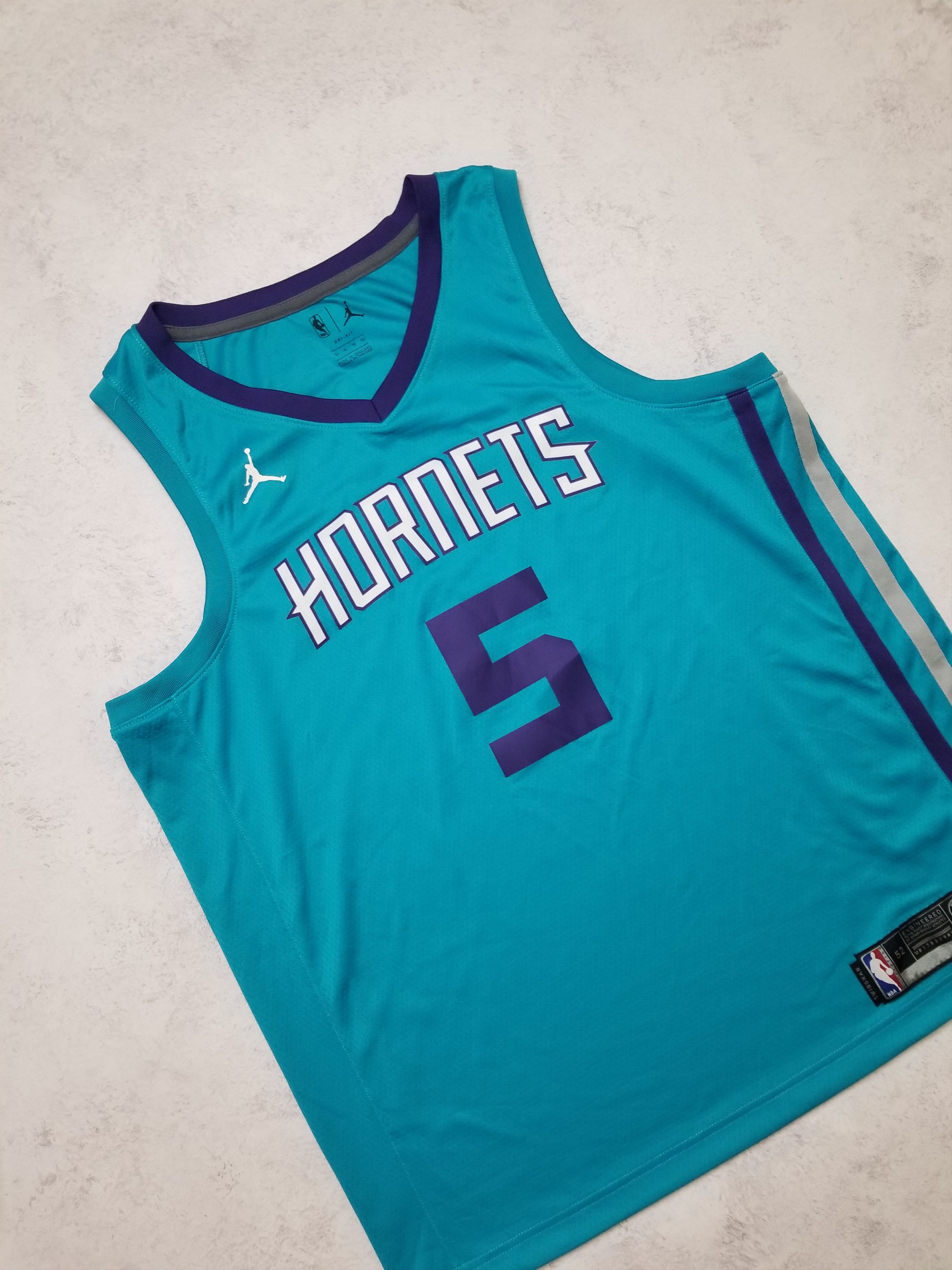 Jordan Brand Charlotte Hornets Batum #5 Jordan Swingman Jersey Size US XL / EU 56 / 4 - 12 Thumbnail