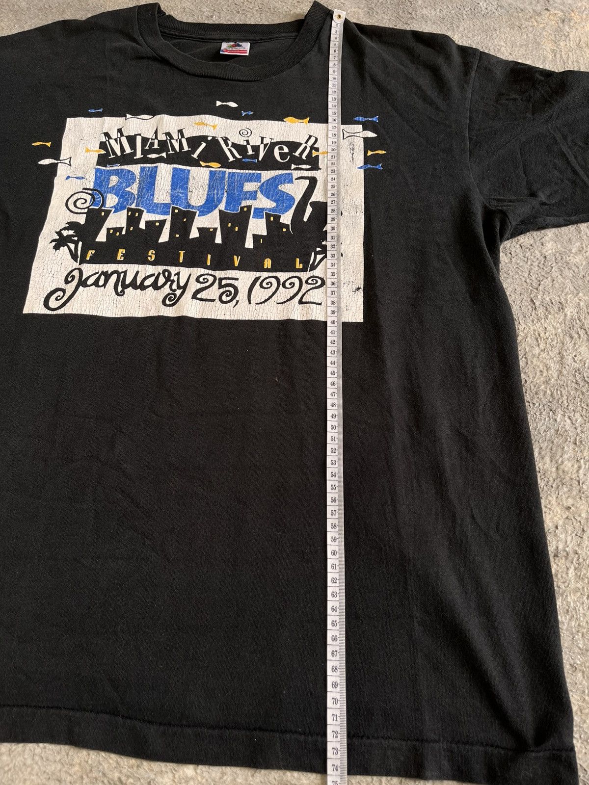 Band Tees Blues Festival January 25, 1992 Tees Size US XL / EU 56 / 4 - 6 Thumbnail