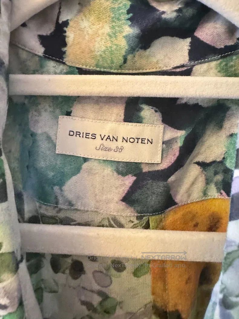 Dries Van Noten Dries Van Noten Silk Button. Size US XS / EU 42 / 0 - 2 Thumbnail