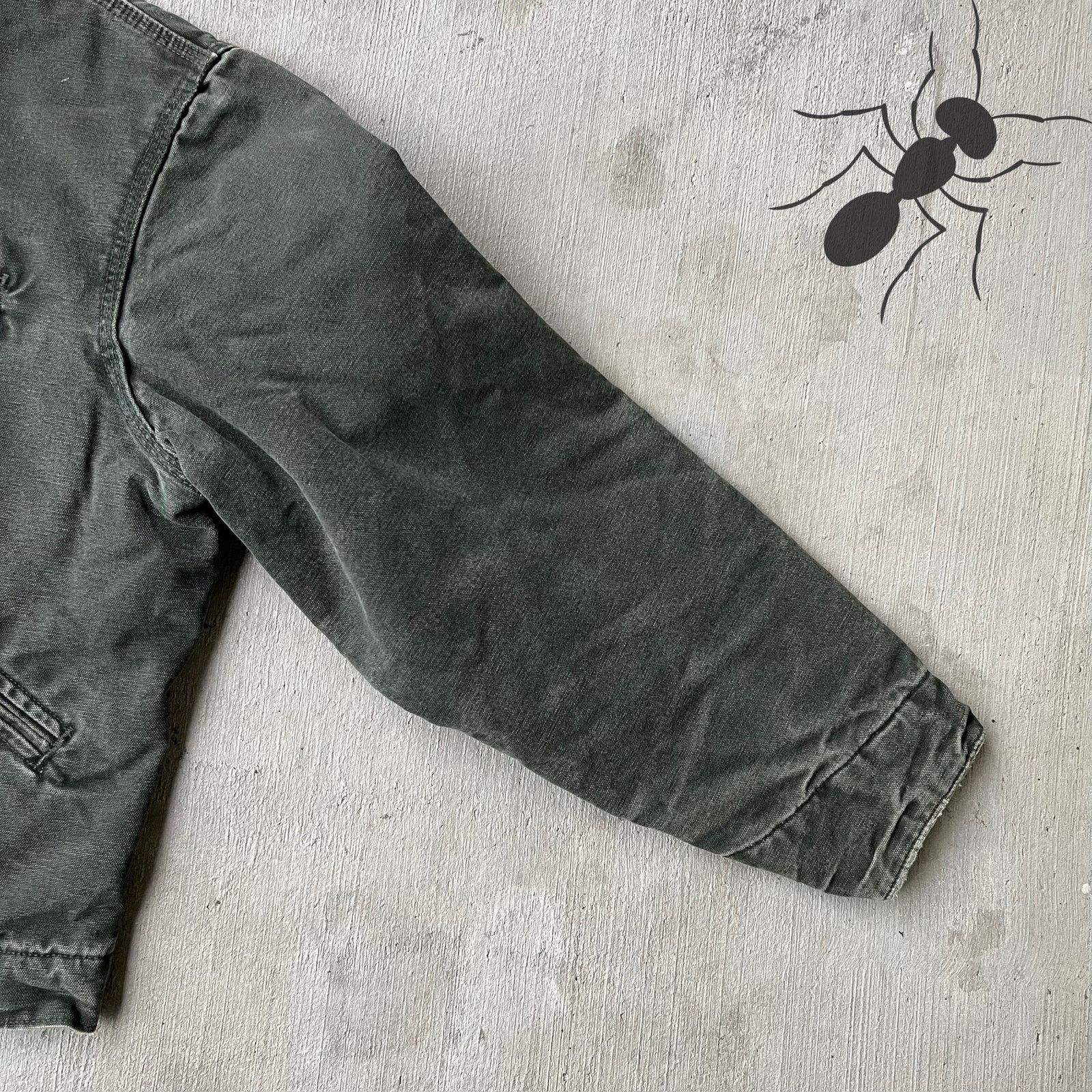 Carhartt × Vintage Carhartt J97 MOS faded green detroit work wear jacket Size US L / EU 52-54 / 3 - 9 Thumbnail