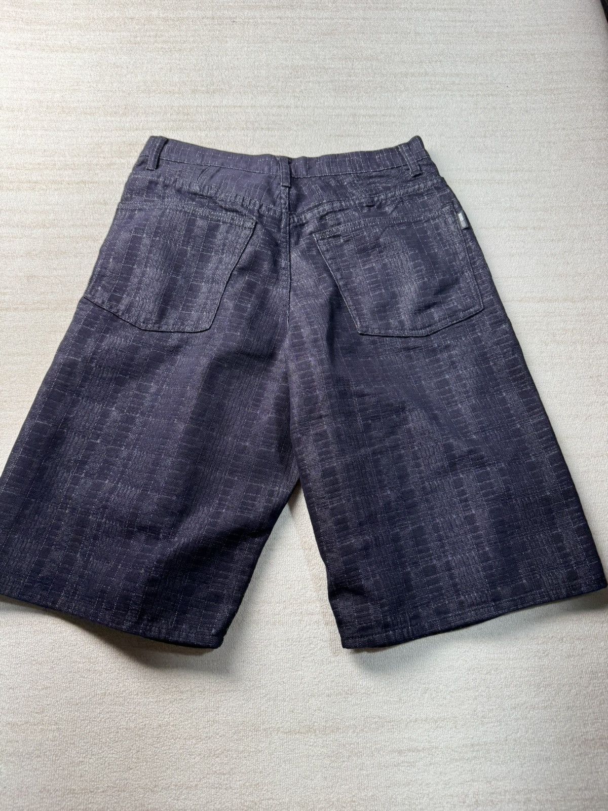 Japanese Brand Wind and sea plaid pattern denim shorts Size US 32 / EU 48 - 6 Thumbnail