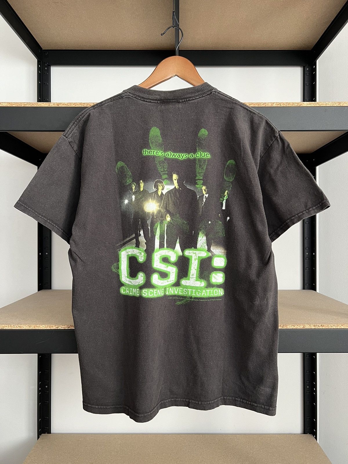 Vintage Vintage 2001 CSI Crime Scene Investigation TV Show Movie Tee Size US L / EU 52-54 / 3 - 1 Thumbnail