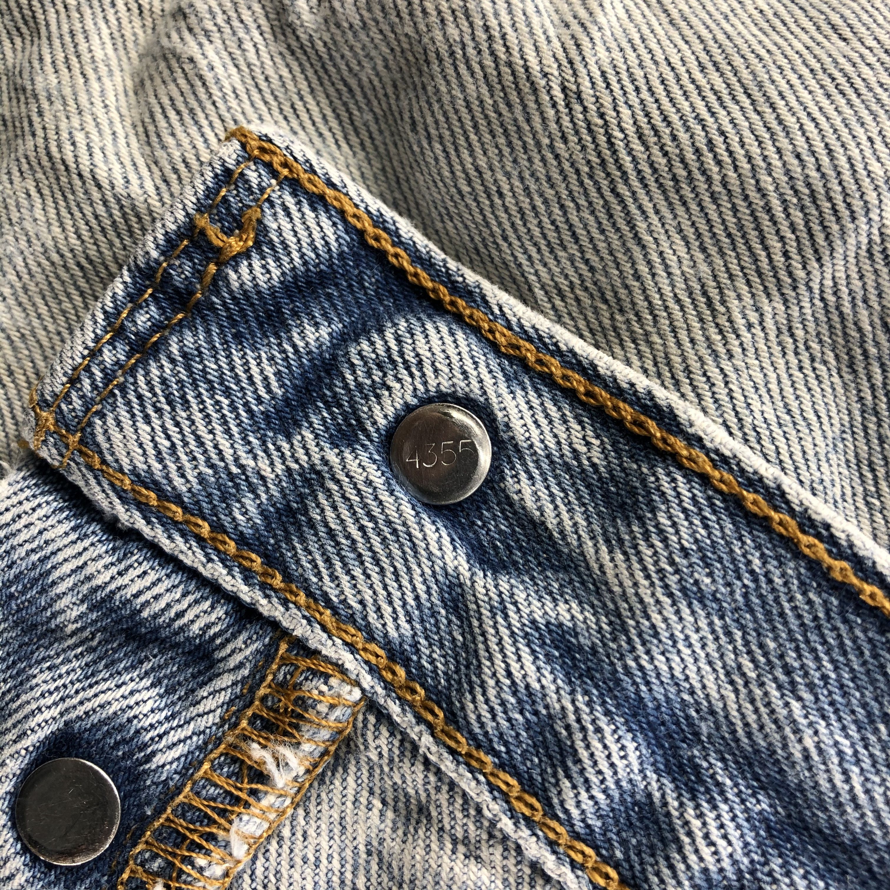 Levi's Vintage Distress Levis 501 Jeans-J1124 Size US 41 - 9 Thumbnail