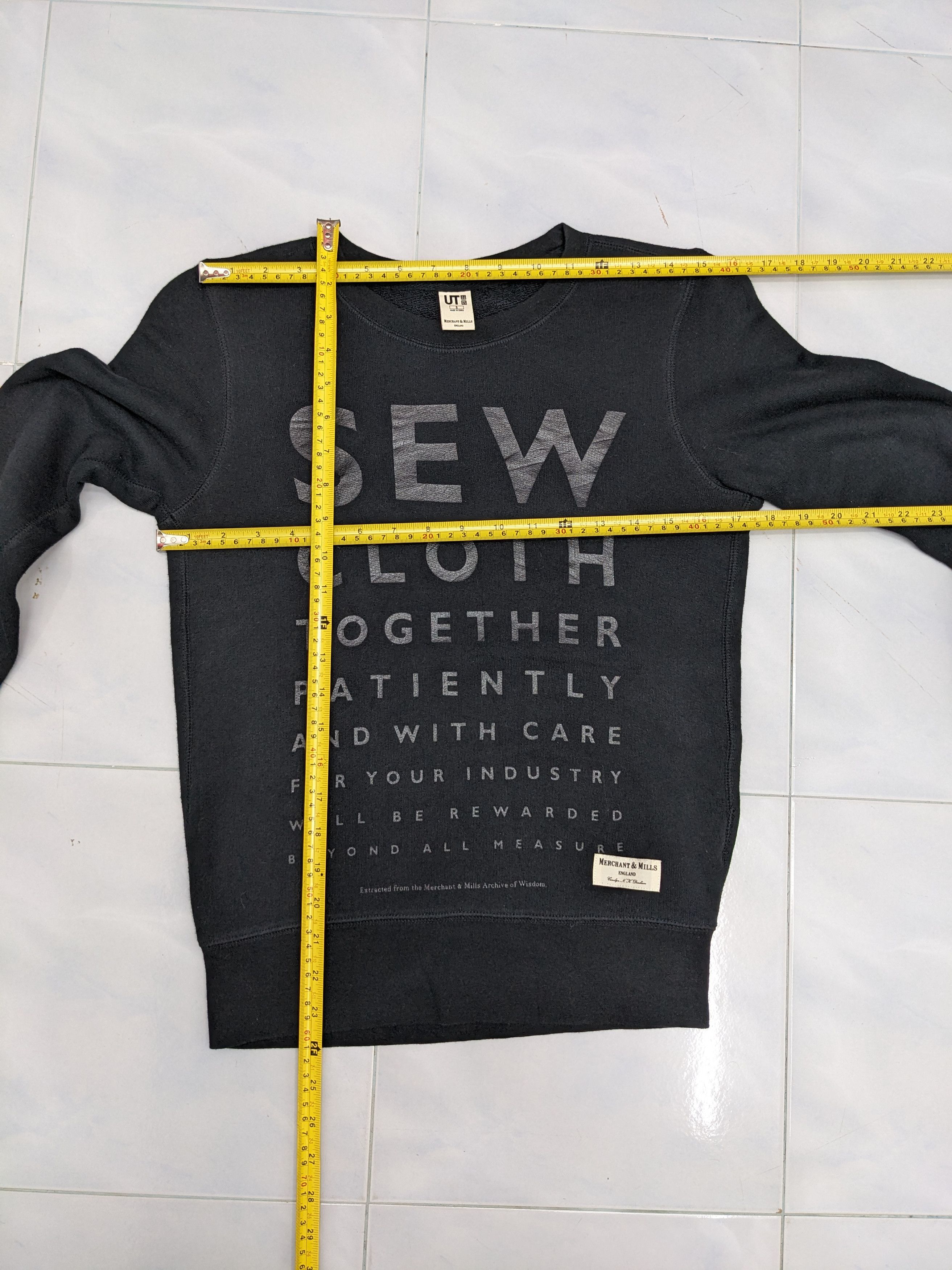 Japanese Brand Uniqlo X Merchant & Mills Crewneck
