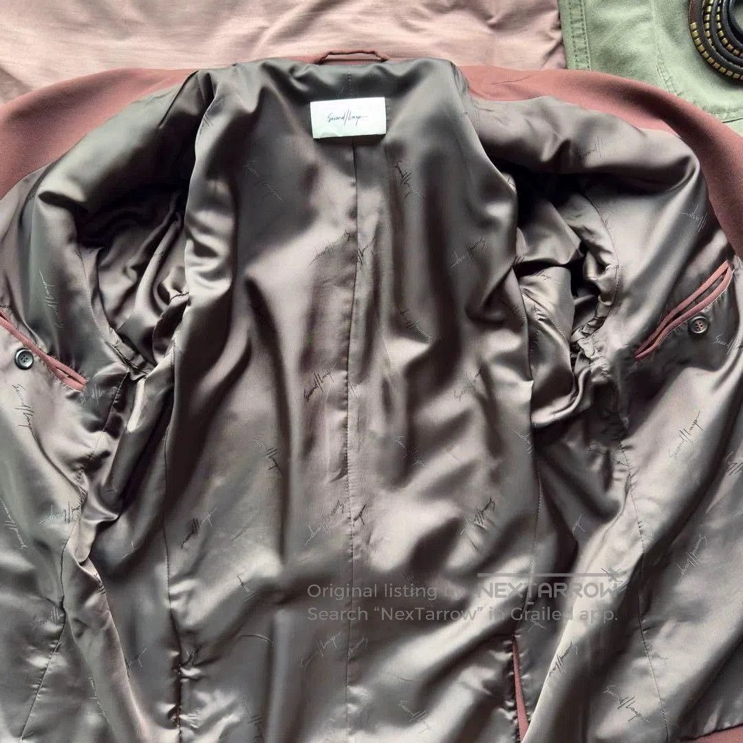 Yohji Yamamoto Second Layer Double Breasted Blazer. Size US S / EU 44-46 / 1 - 5 Thumbnail