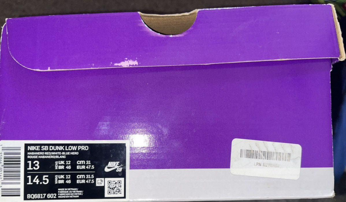 Nike Nike Dunk Low Pro SB “Bart Simpson” Size US 13 / EU 46 - 7 Thumbnail