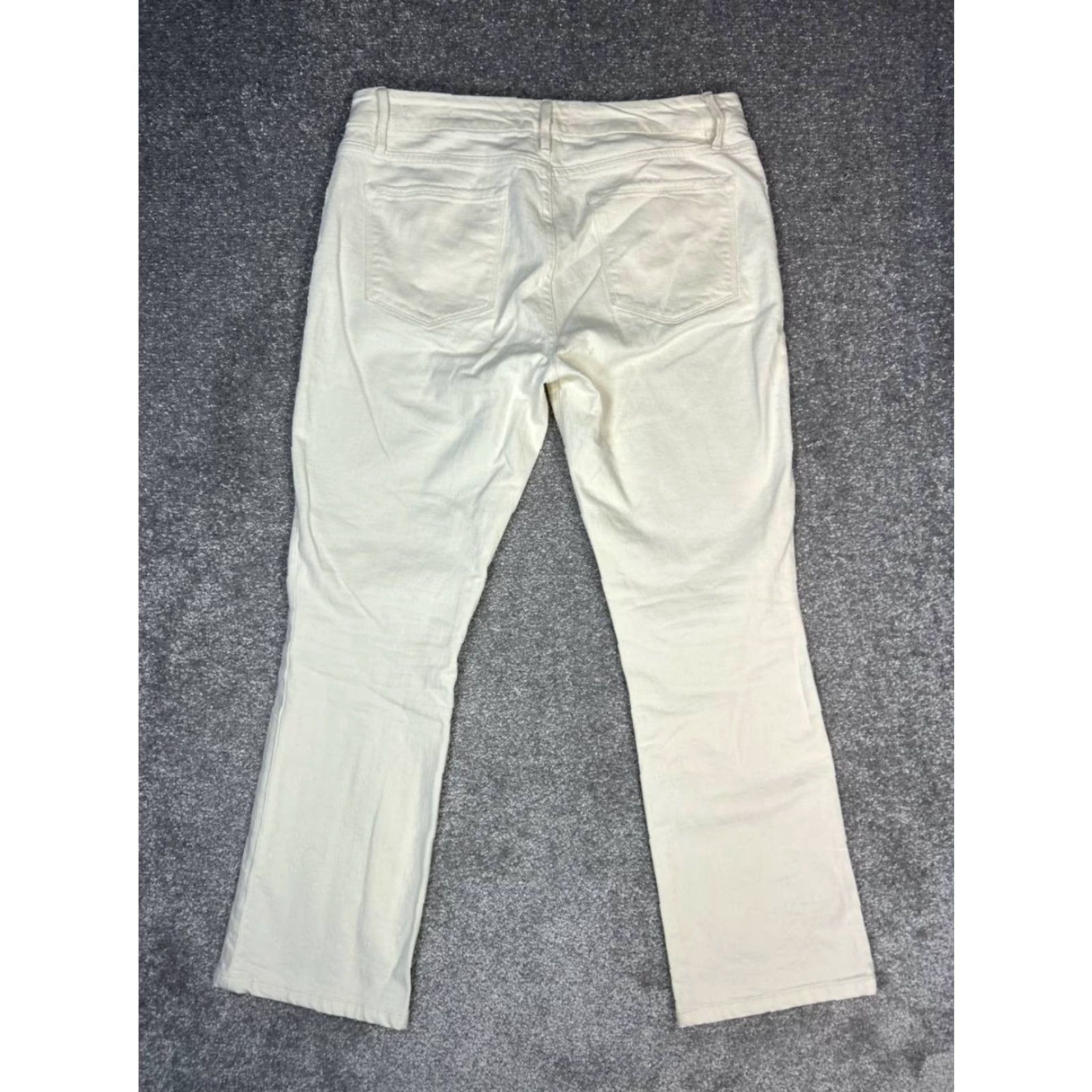 Frame FRAME Jeans Le Mini Bootcut Womens 29 Beige Denim Cotton Mid Rise 32x27 Casual Size 29" - 2 Thumbnail
