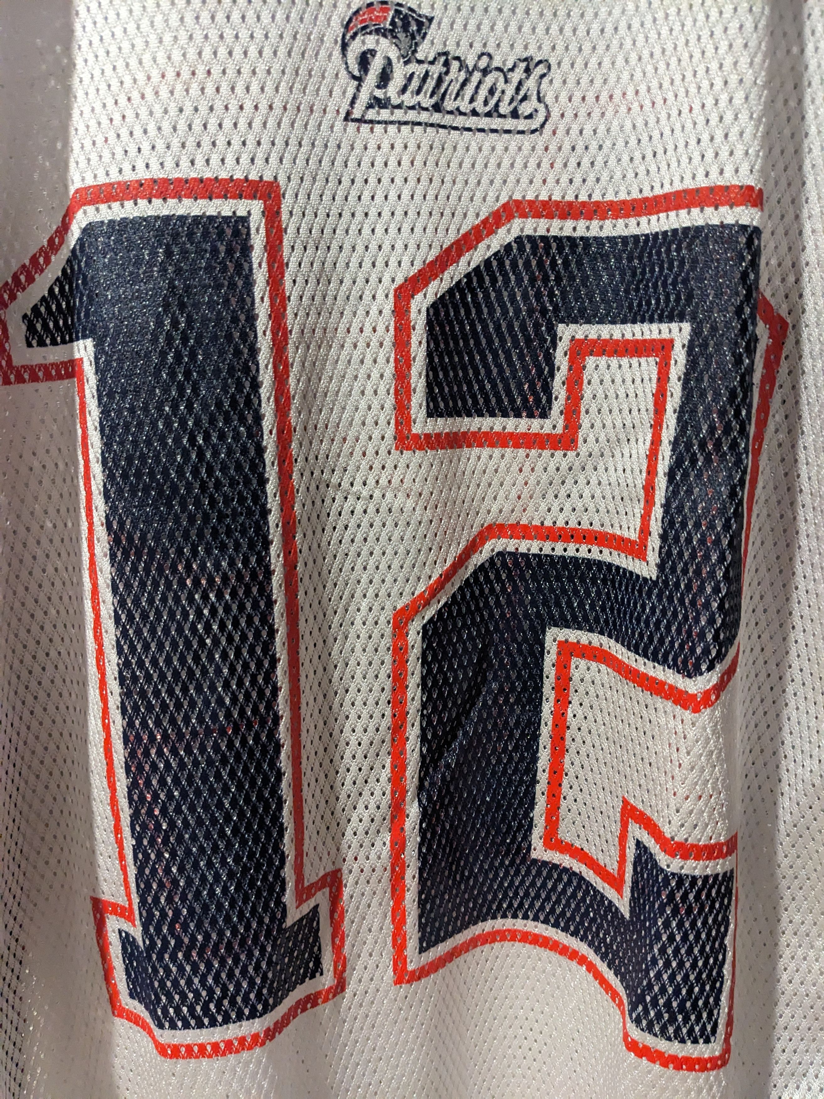 NFL Vintage Y2K New England Patriots Brady NFL Football Jersey Size US L / EU 52-54 / 3 - 4 Thumbnail