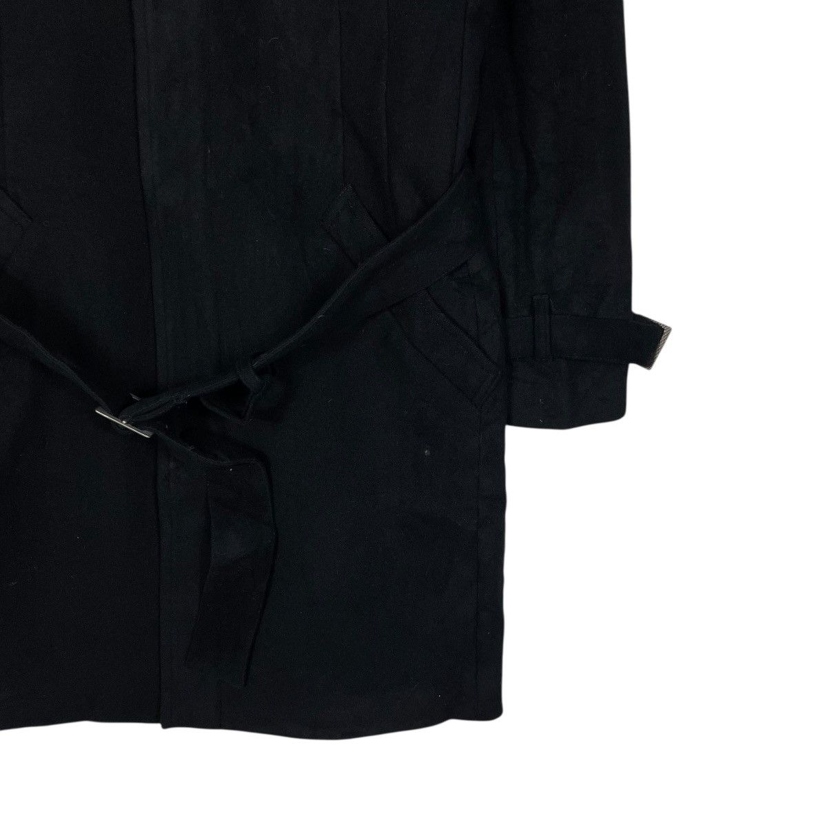 Comme Ca Ism Kenji Ito Comme Ca Collection Black Wool Coat Size US M / EU 48-50 / 2 - 5 Thumbnail