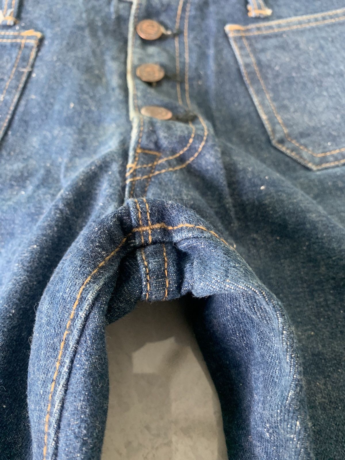 Japanese Brand × Sugar Cane × Vintage Vintage 70s Canton X West Flared denim Size US 34 / EU 50 - 7 Thumbnail